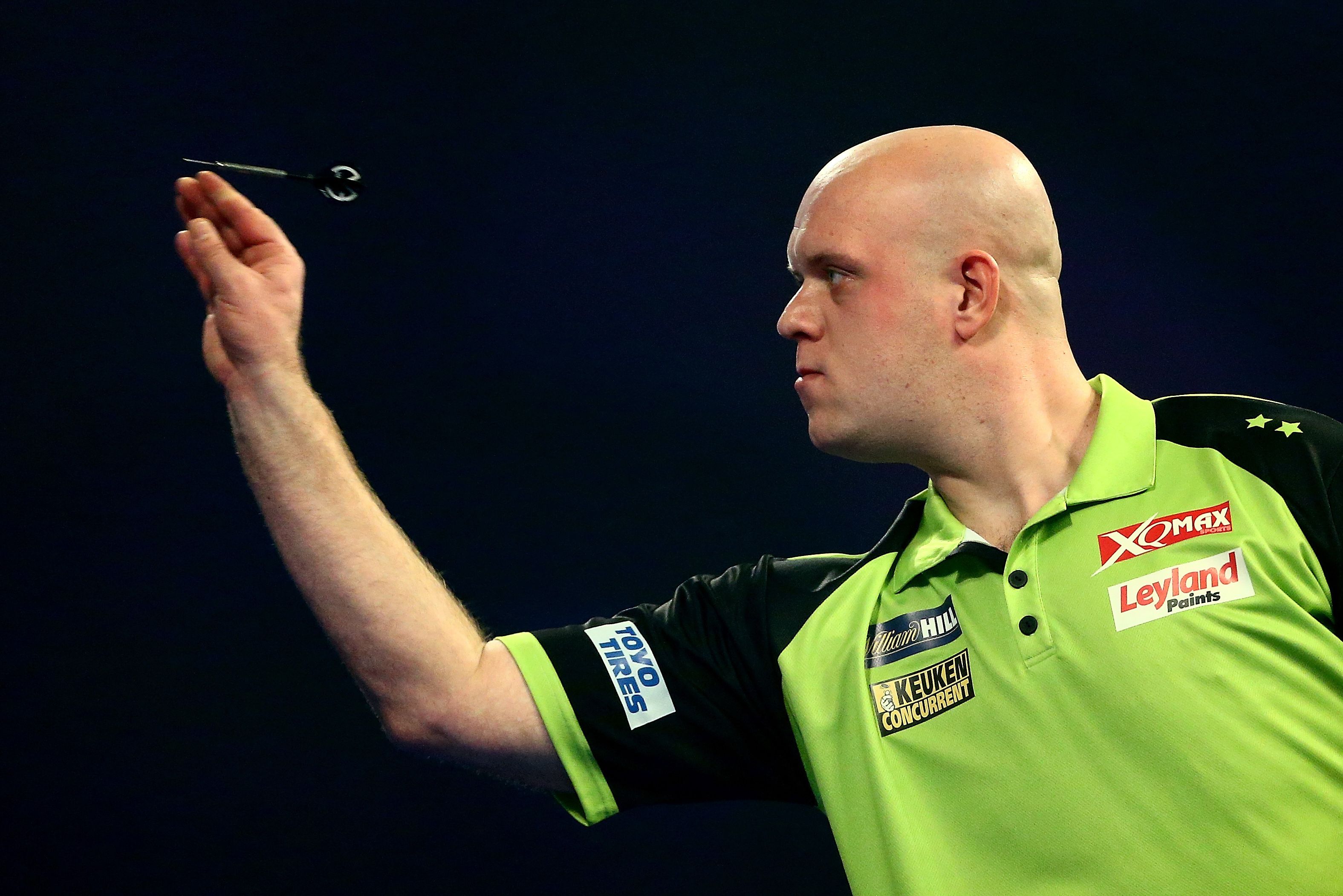 Michael van Gerwen nagyszerű formában  /Fotó: Getty Images