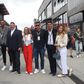Gyurta Dani, Hanga Ádám és Szilágyi Áron a Hungaroringen: vajon, beülnének egy F1-es autóba? – fotók