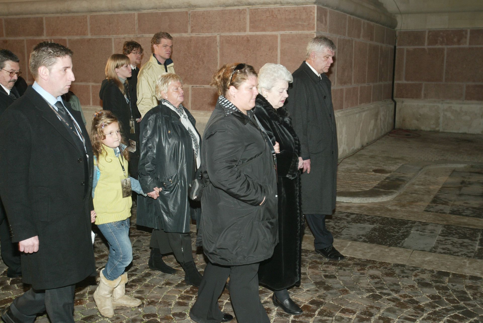 Puskás dédunokája, Ane, és unokája, Réka is ott volt a budapesti temetésen 2006-ban /Fotó: RAS Archívum