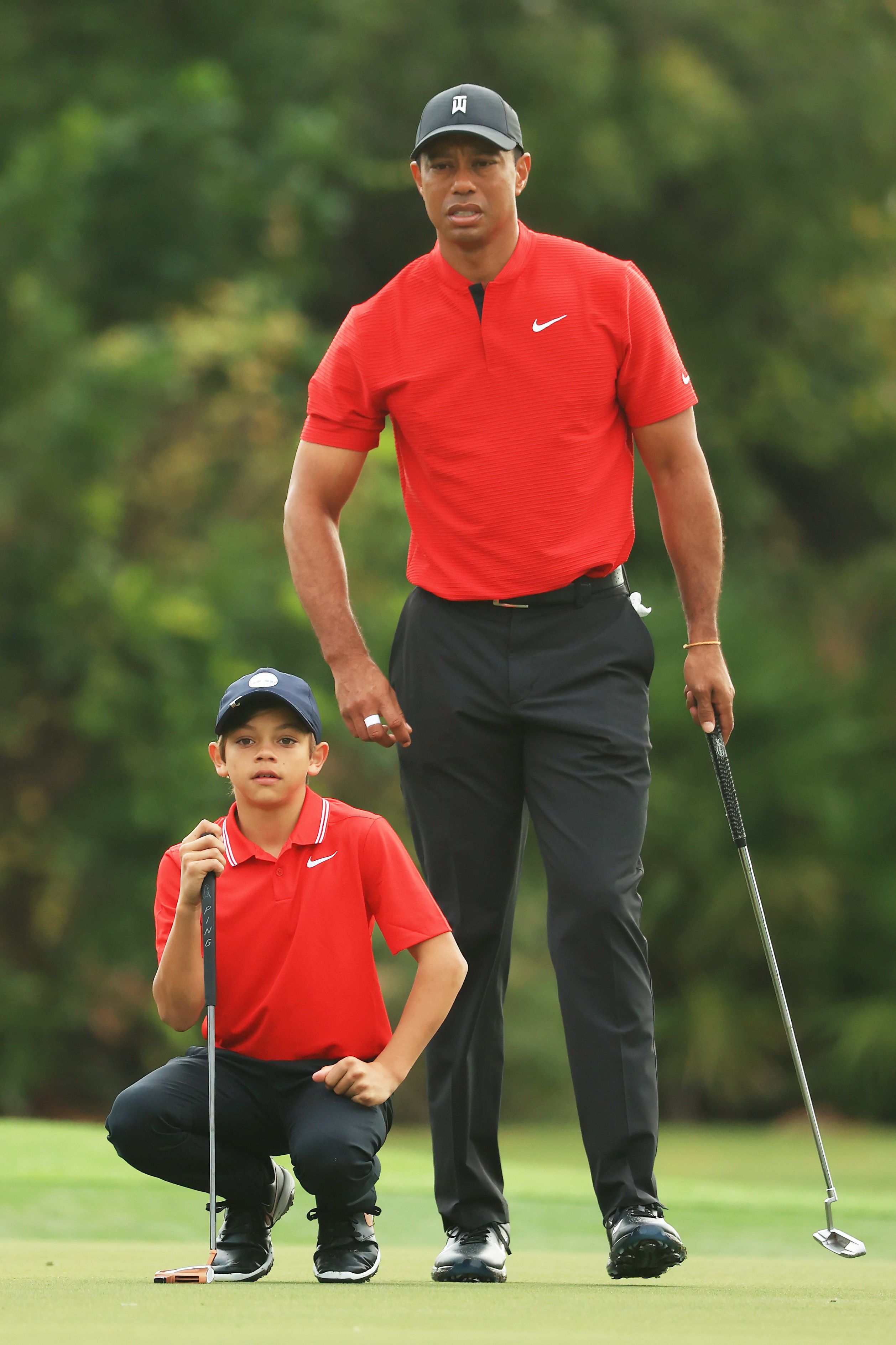 Tiger Woods fia is golfozik/Fotó: Getty Images
