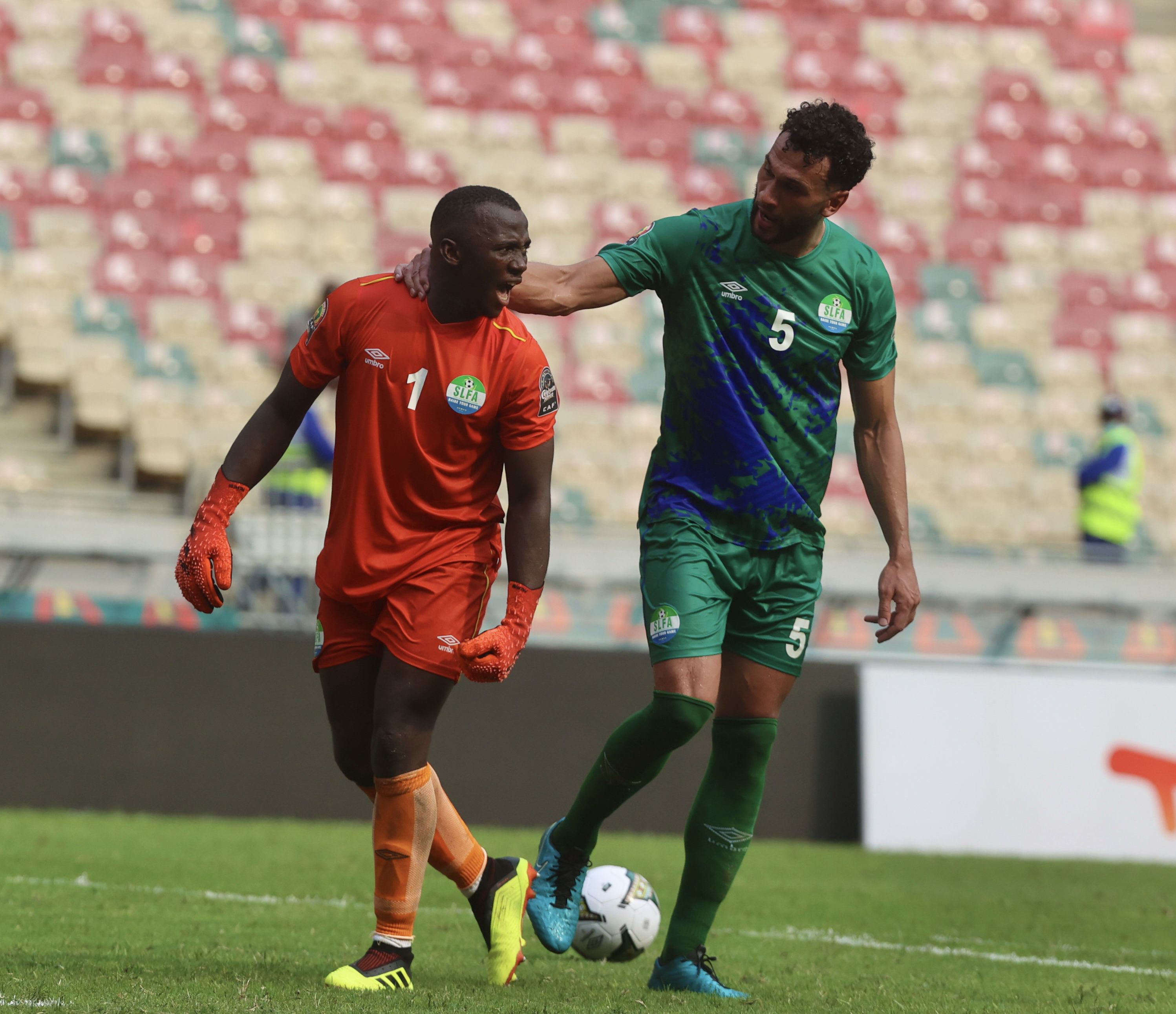 A kapus Mohamed Kamara volt a Sierra Leone-i válogatott hőse /Fotó: Profimédia
