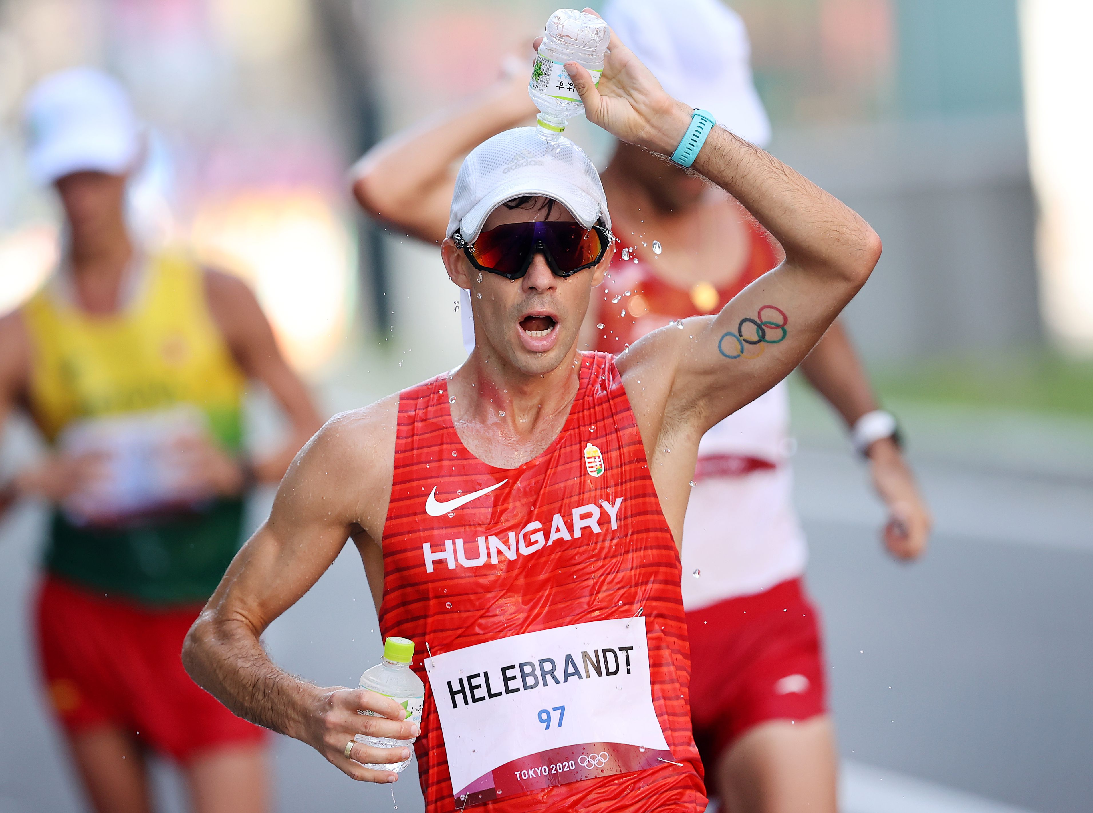 Helebrandt Máté három olimpián szerepelt, Tokióban a 17. lett 50 km-es gyaloglásban /Fotó: Getty Images