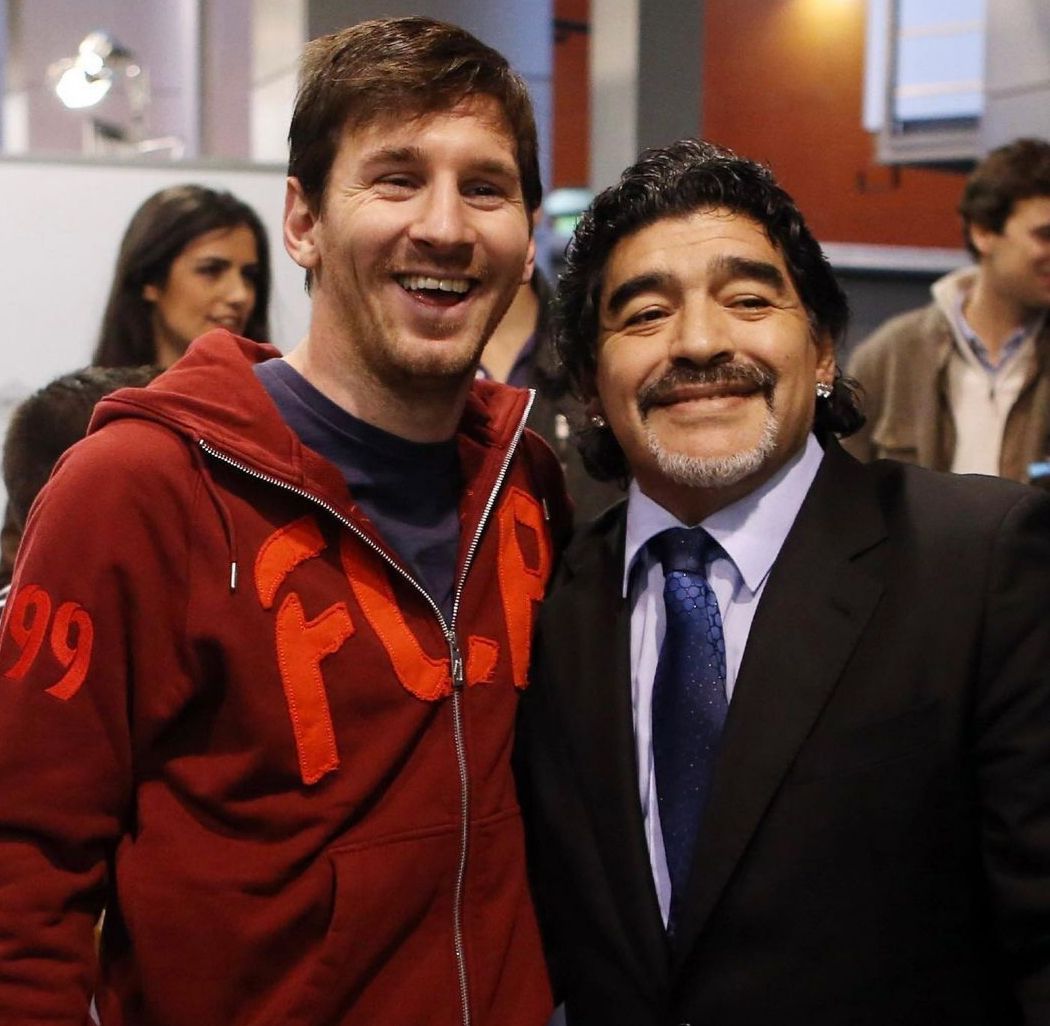 Messi Maradonára emlékezett /Fotó: Northfoto