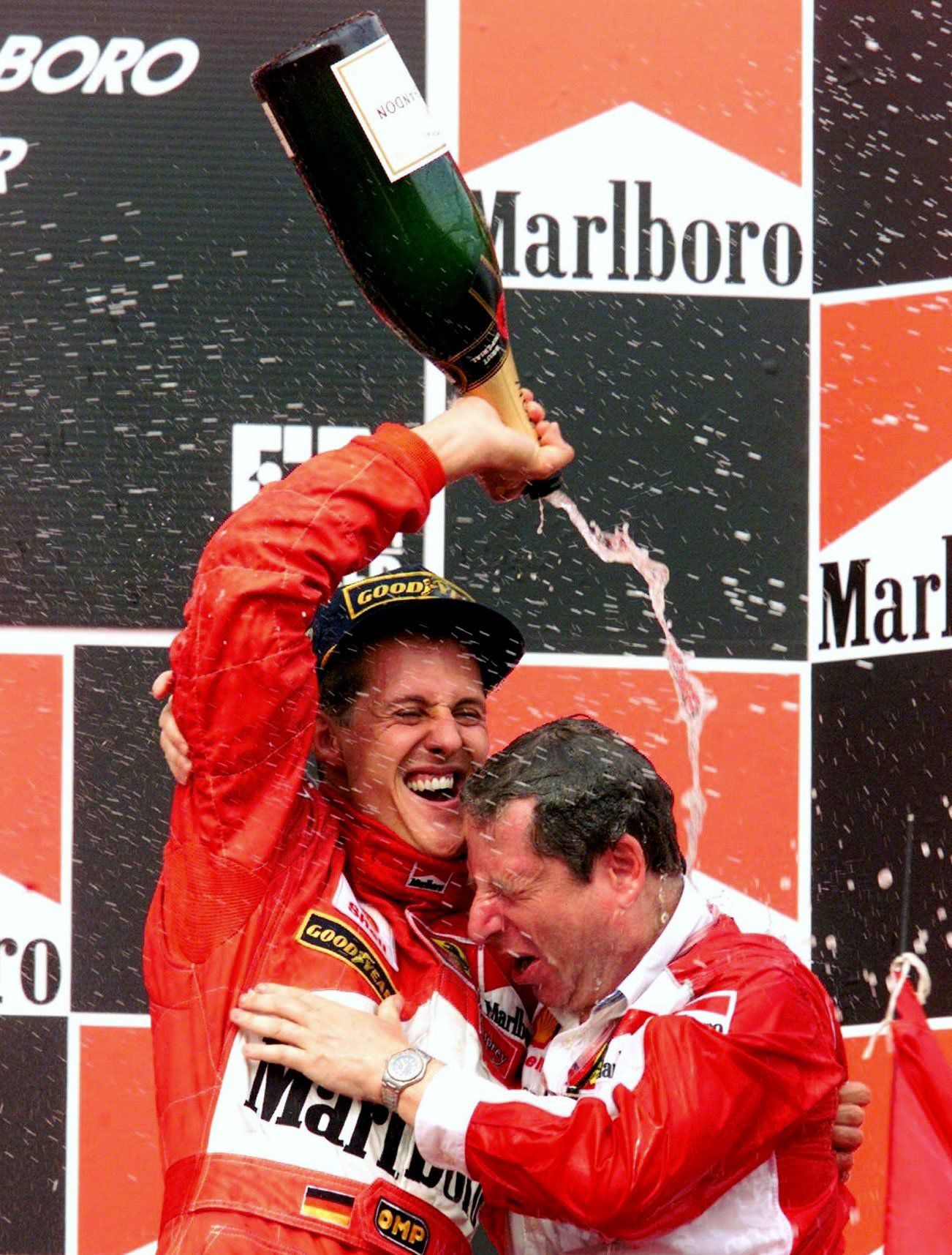 Michael Schumacher négyszer ünnepelhetett F1-es futamgyőzelmet a mogyoródi pályán / Fotó: Getty