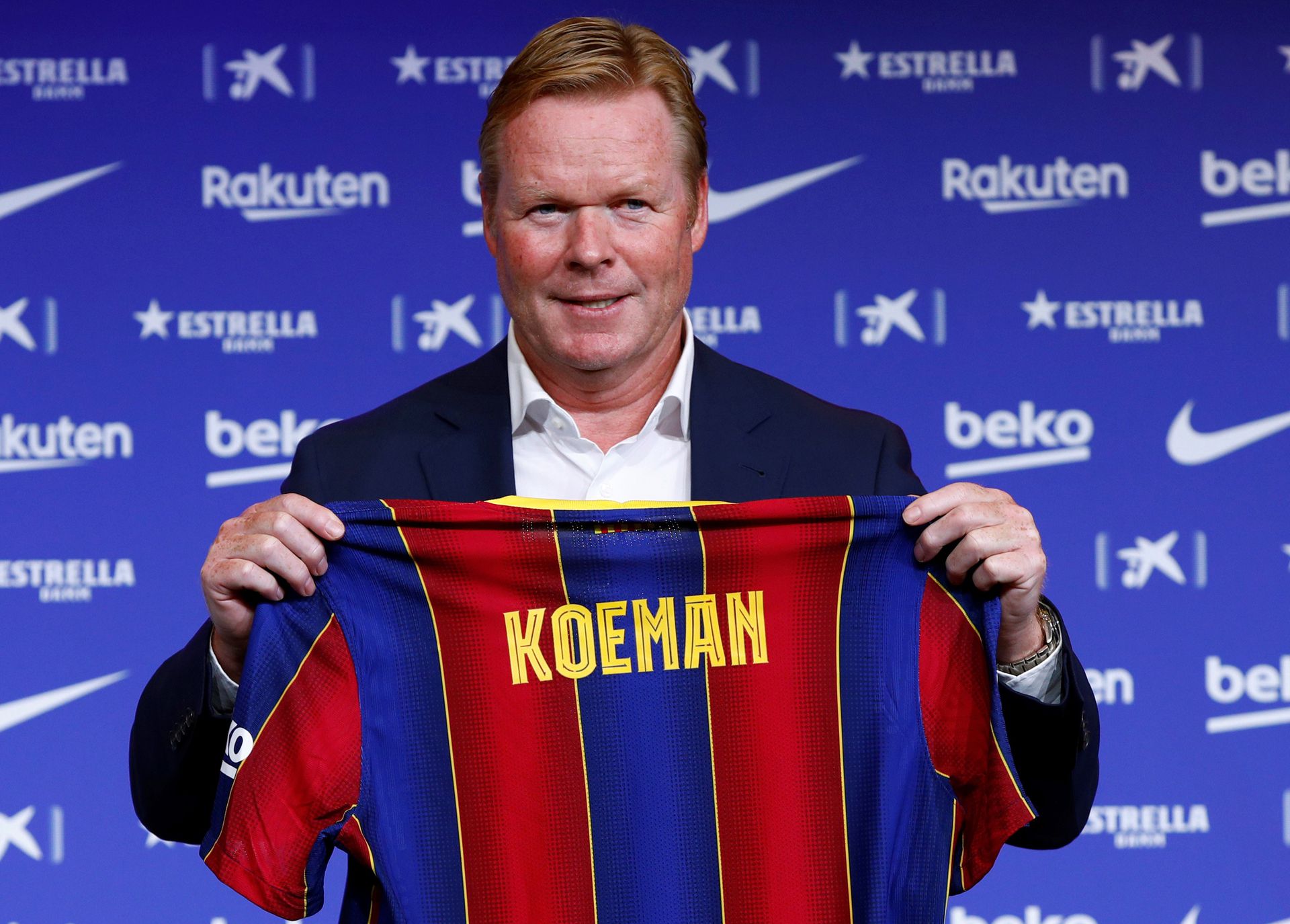 Ronald Koemann a Barca új vezetőedzője / Fotó: MTI EPA