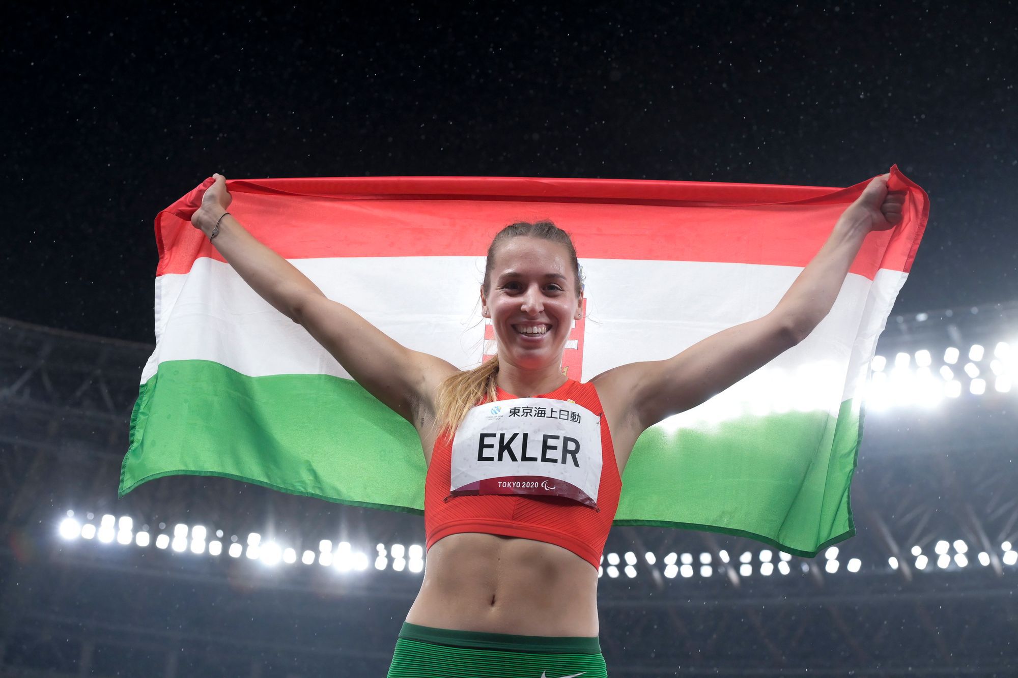 Ekler Luca világcsúccsal lett aranyérmes a paralimpián / Fotó: MTI EPAMTI/Koszticsák Szilárd