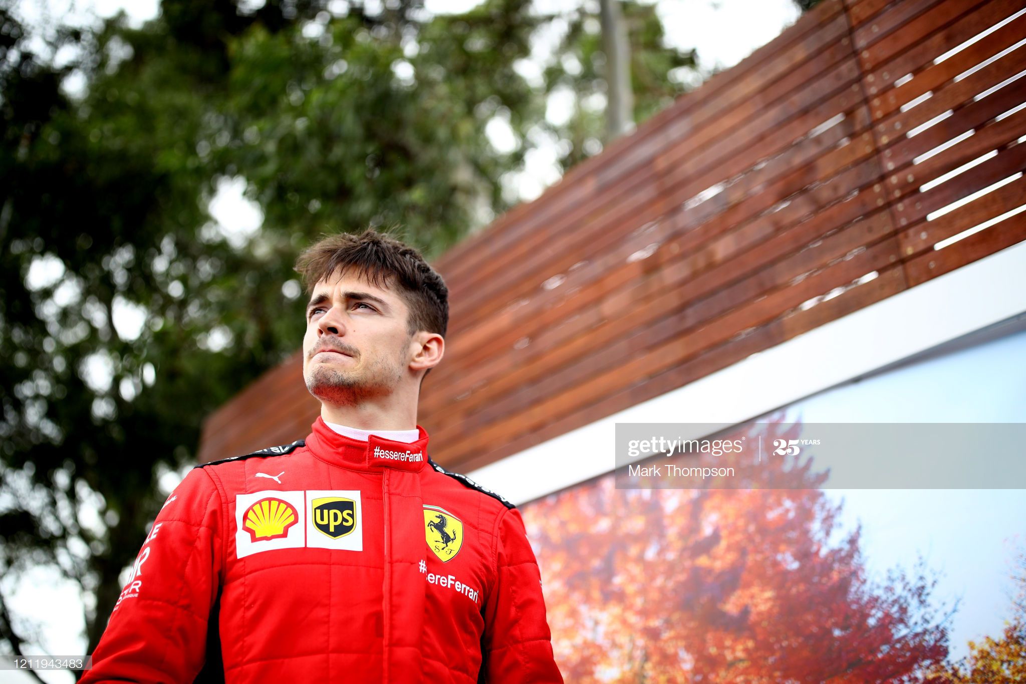 A Ferrari pilótája, Charles Leclerc / Fotó: Gettyimages