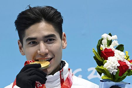 Liu Shaoang olimpiai szereplése kérdéses volt/ Fotó: MTI/Kovács Tamás