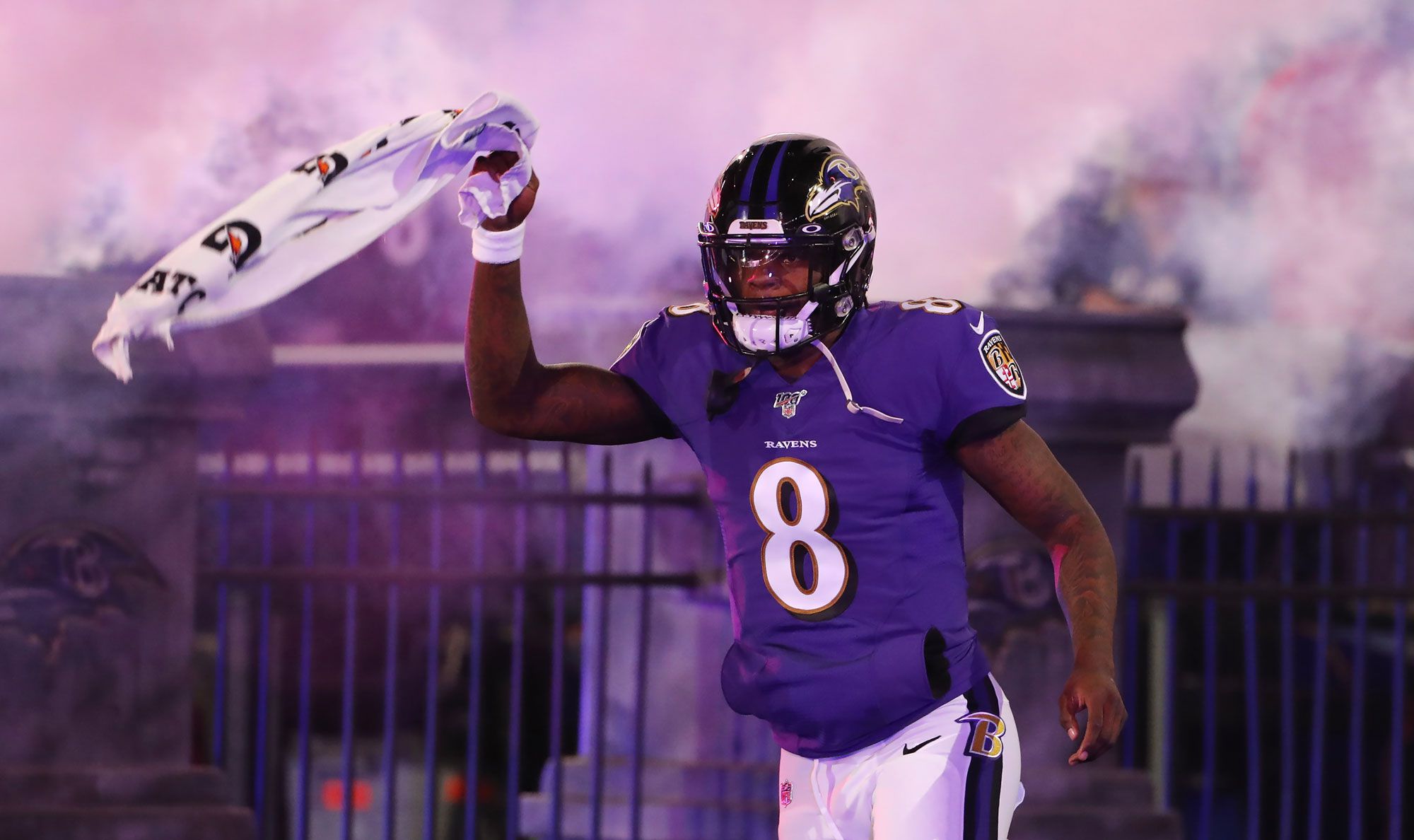 Lamar Jackson / Fotó: MTI - EPA/ERIK S. LESSER