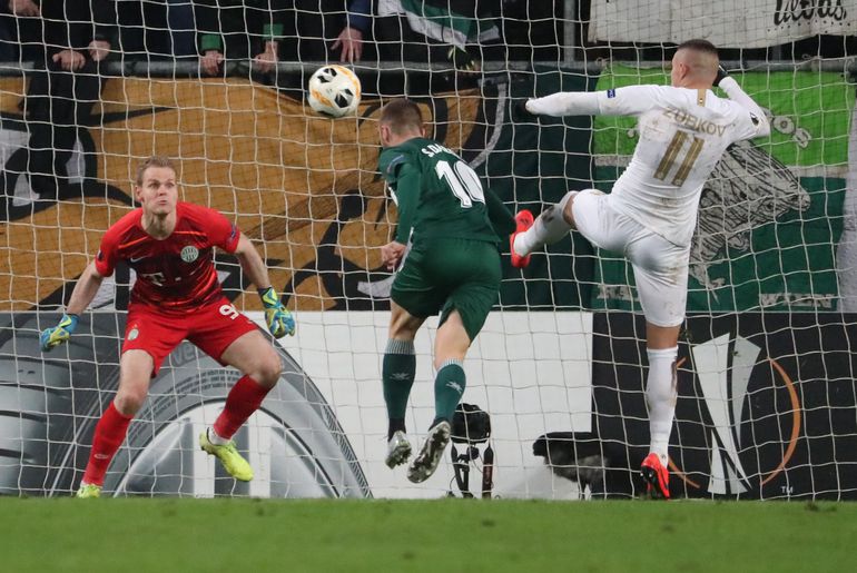 Elismerést eredményeztek a hatalmas bravúrok: Dibusz Dénes az Európa-liga legjobb kapusai között