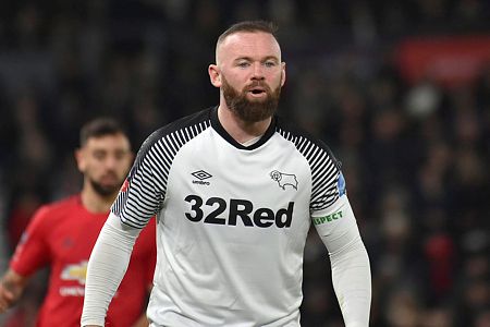 A 35 éves Rooney 2021 január 15-én bejelentette, hogy visszavonul és ő lesz a másodosztályban szereplő Derby vezetőedzője /Fotó: MTI/AP/Rui Vieira/