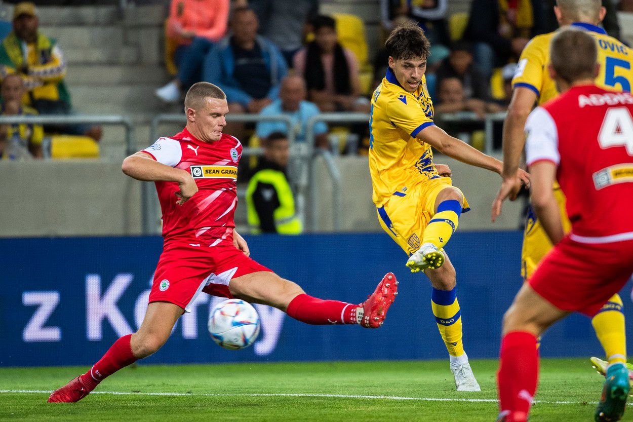 Szánthó Regő gólt szerzett a DAC idei első európai kupameccsén /Fotó: Profimedia