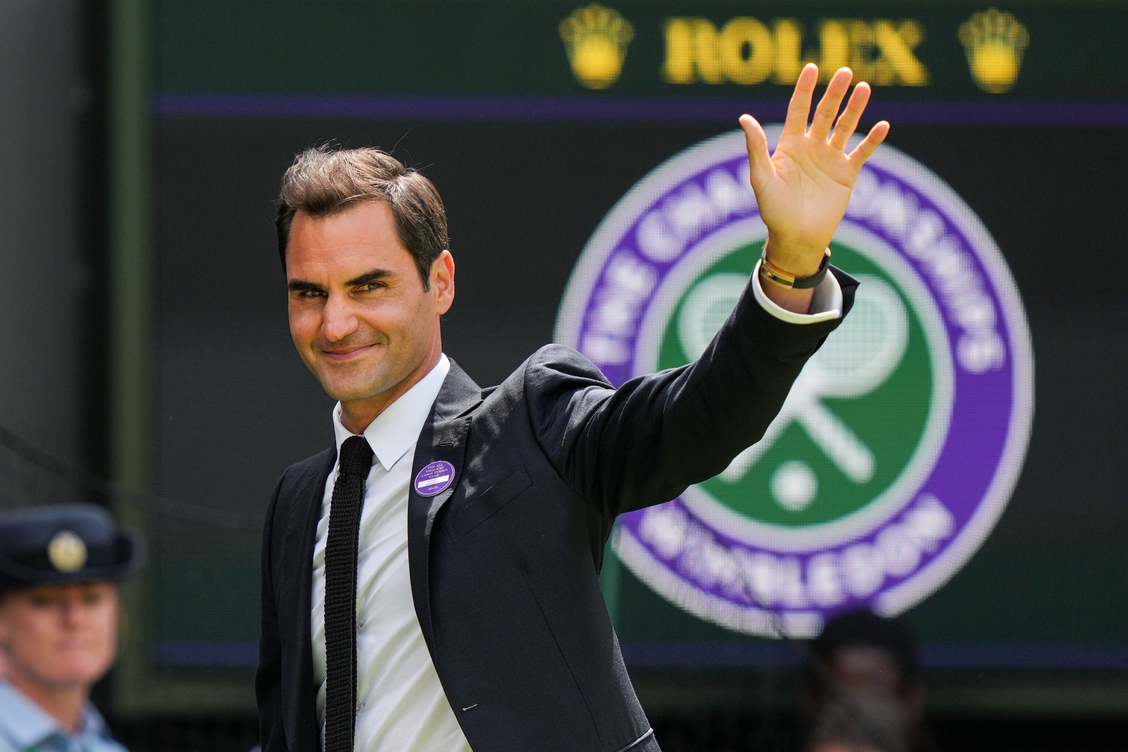 Roger Federer teniszezés nélkül is jól érzi magát a bőrében /Fotó: Getty Images