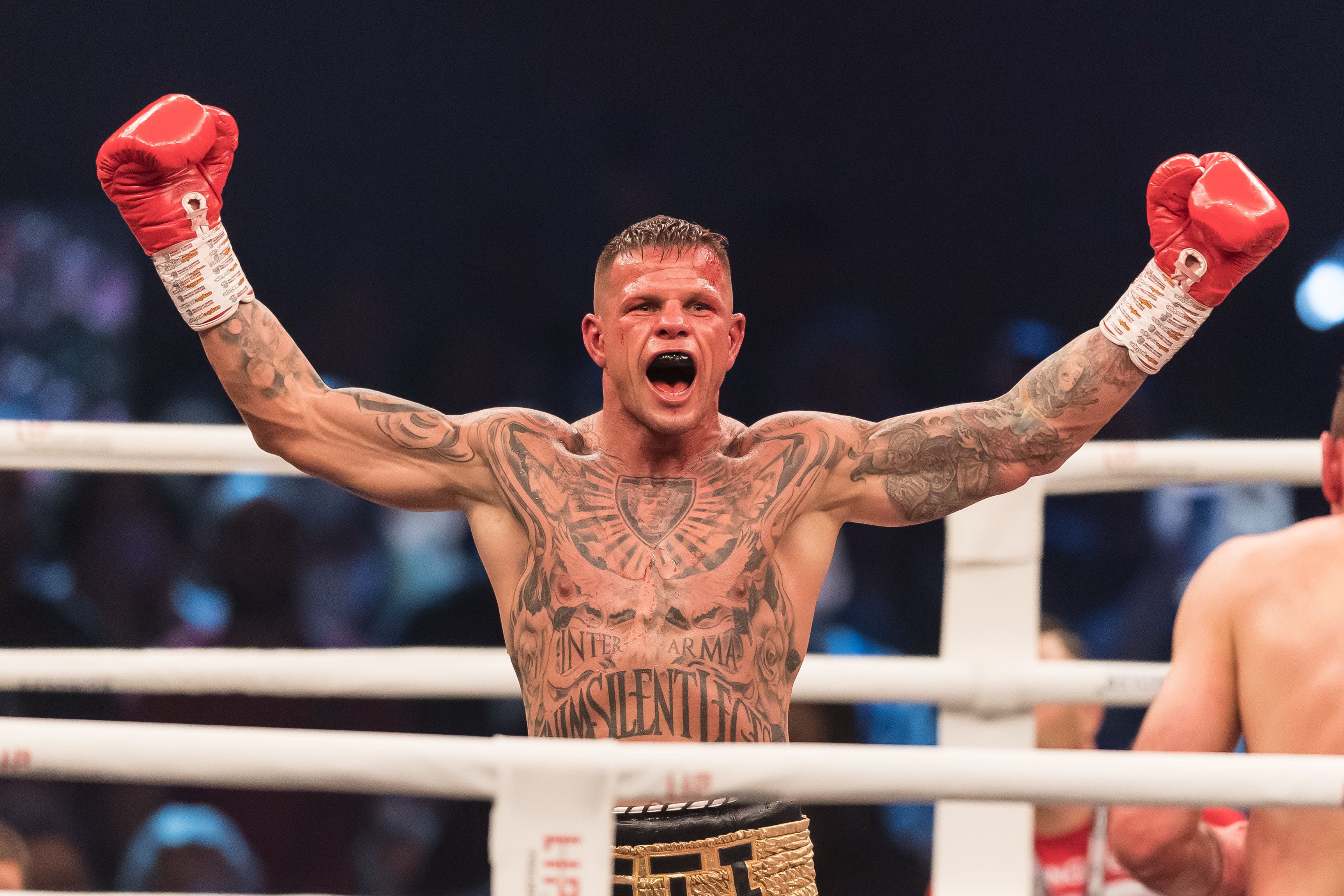 Szili István legközelebb már a világbajnoki övért bokszolhat / Fotó Getty Images