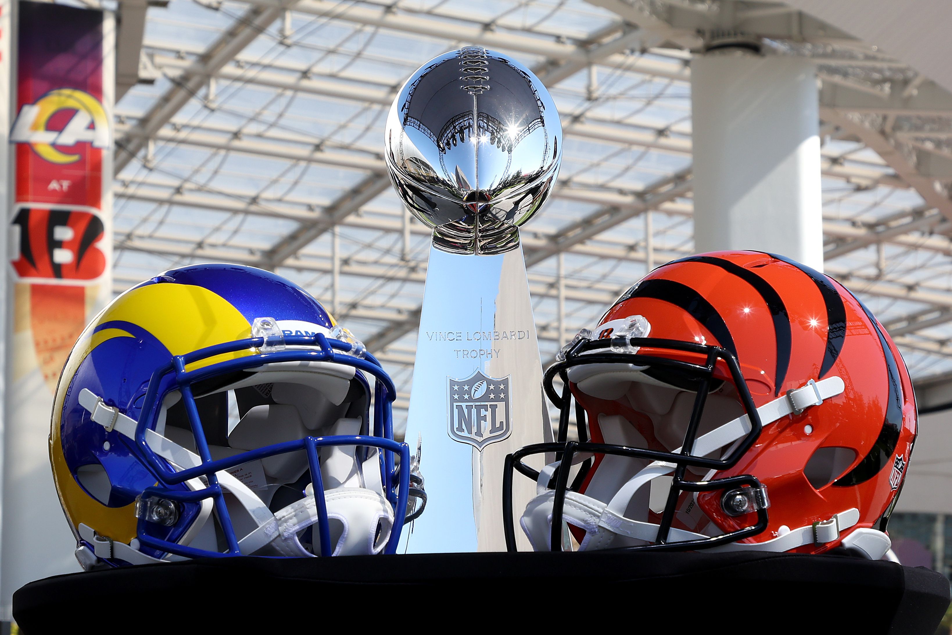 Ezért a trófeáért csap össze az 56. Super Bowlon a Los Angeles Rams és a Cincinnati Bengals / Fotó: gettyimages