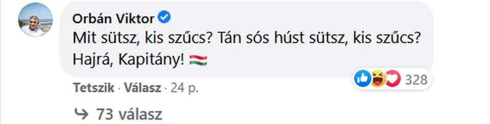 Orbán Viktor egy nehéz nyelvtörővel biztatta Marco Rossit /Fotó: Facebook