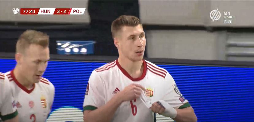 Nem felejtette el, hogy nem kellett a lengyeleknek, a góljánál jelezte is, nem bánta meg, hogy a magyar mezt viseli.