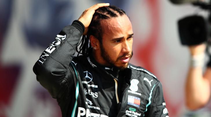 Hamilton ezt nagyon elszúrta, de a harmadik helyével így is átvette a vezetést a világbajnoki pontversenyben / Fotó: GettyImages