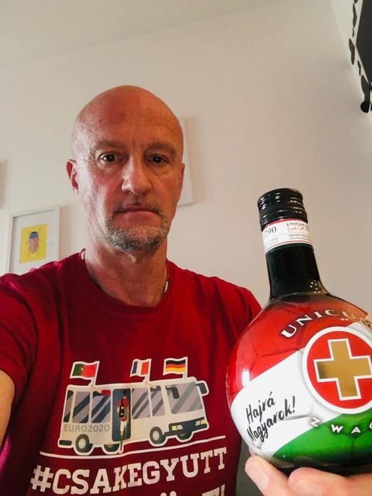 Zwack Sándor nagy rajongója Marco Rossinak, aki a cége termékeit reklámozta is a tavalyi foci Eb idején/Facebook