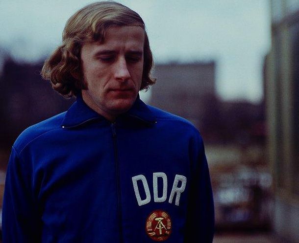 Hans-Jürgen Kreische, az NDK válogatott egyik legjobbja az 1974-es vb-n. / Fotó: Getty Images