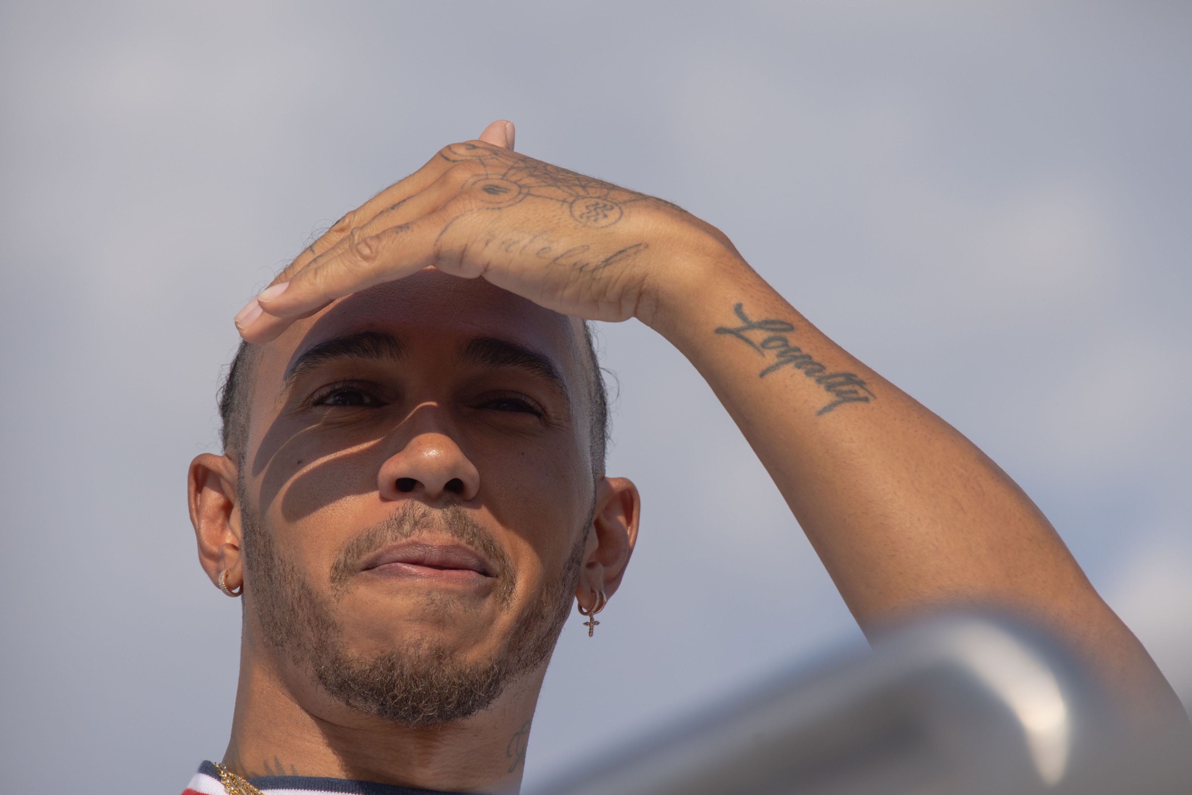 Lewis Hamilton azt a békességet, amit Afrikában érzett, elmondani sem tudja /Fotó: Northfoto