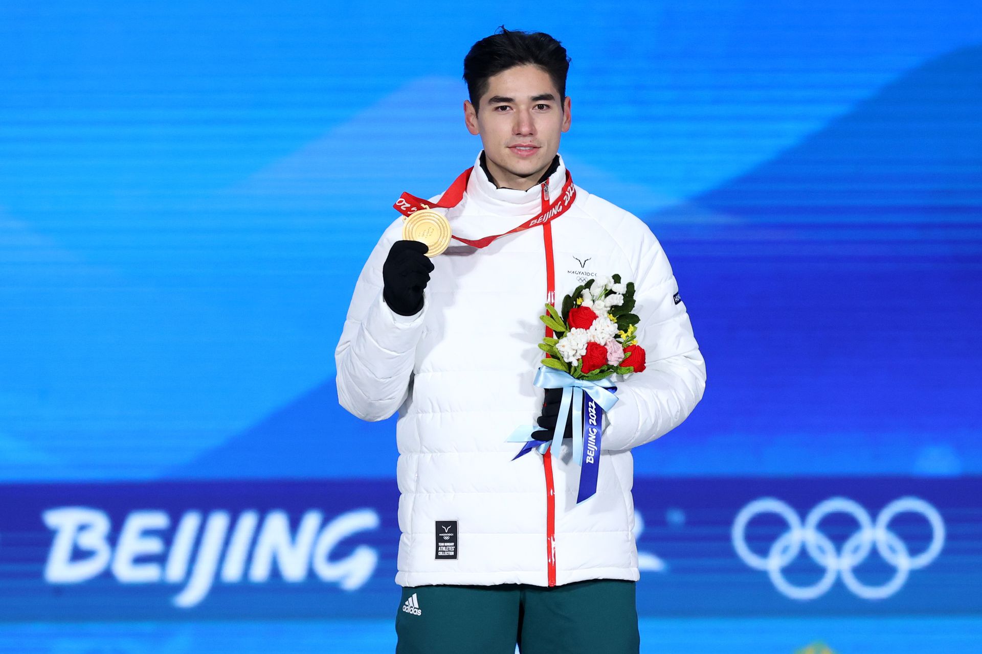 Történelmi siker: az első magyar egyéni téli olimpiai aranyéremmel / Fotó Getty Images