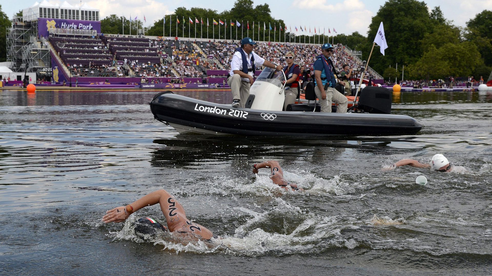 A londoni olimpián  /Fotó: MTI EPA Andy Rain
