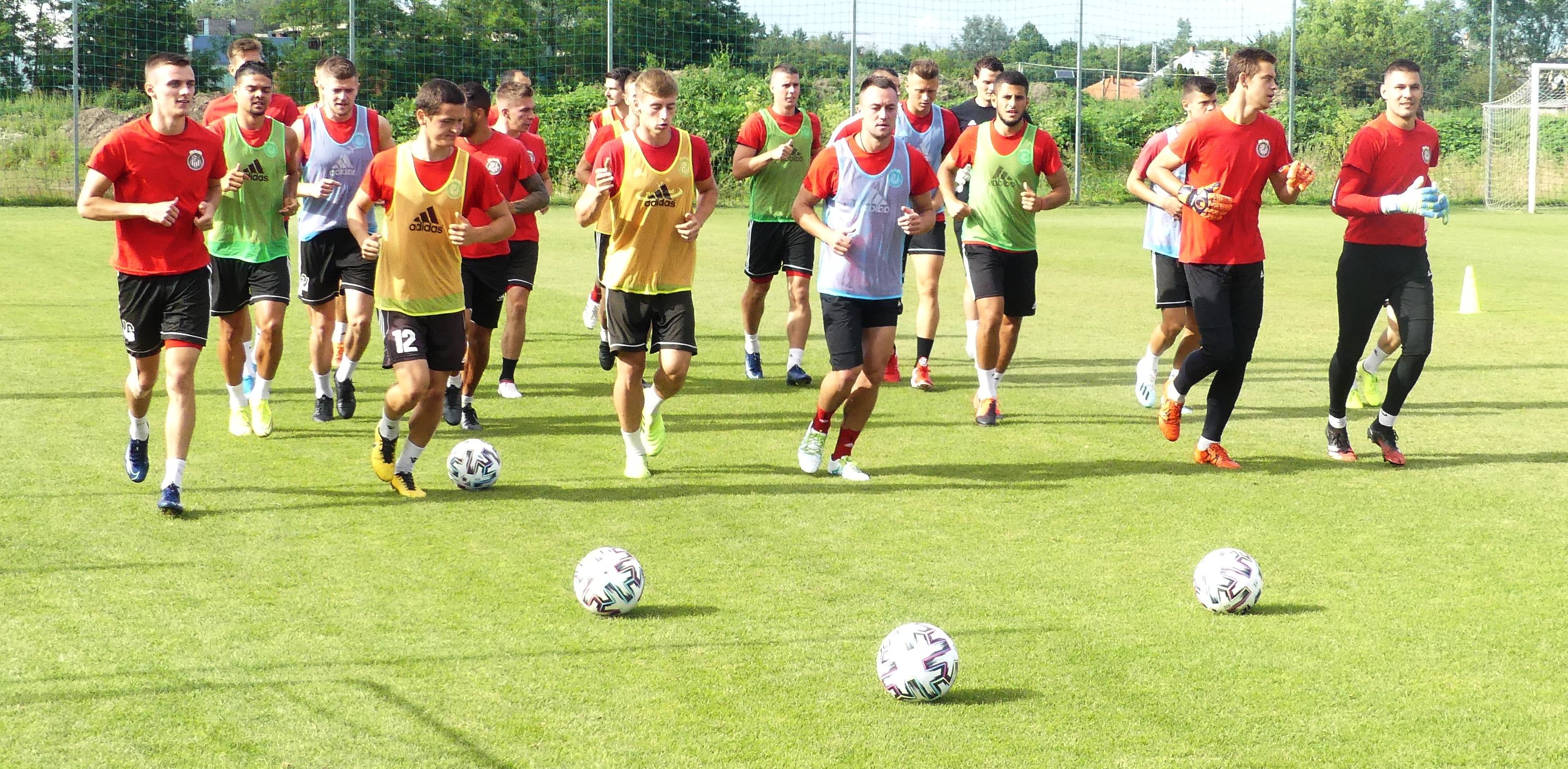 A következő hetekben kemény edzések várnak a kisvárdai játékosokra is / Fotó: Kisvárda FC