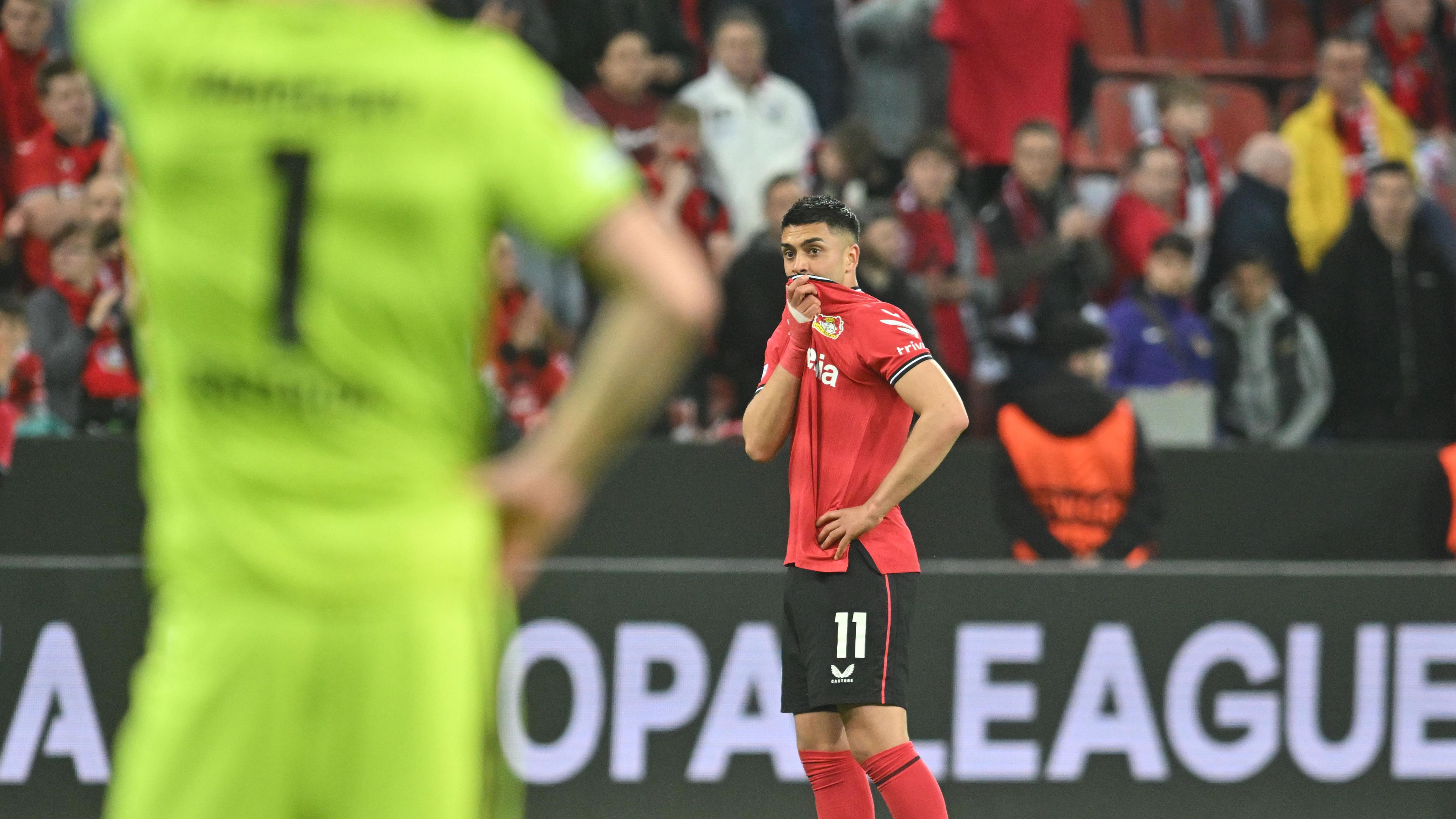 Nadiem Amiri beszólt a Romának a Leverkusen kiesését követően