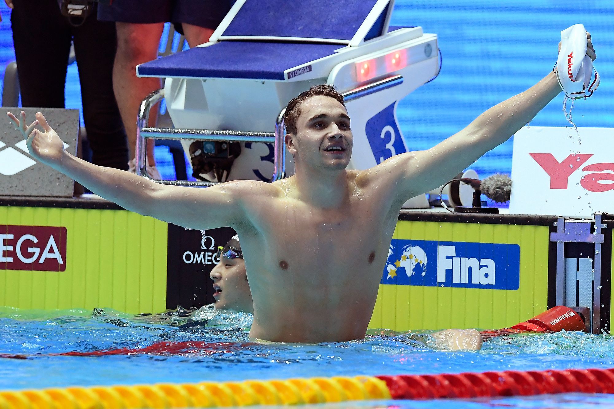 Milák örül, hogy újra medencében edzhet, de az igazi boldogságot azt jelenti majd, ha versenyezhet. /Fotó: MTI - Kovács Tamás