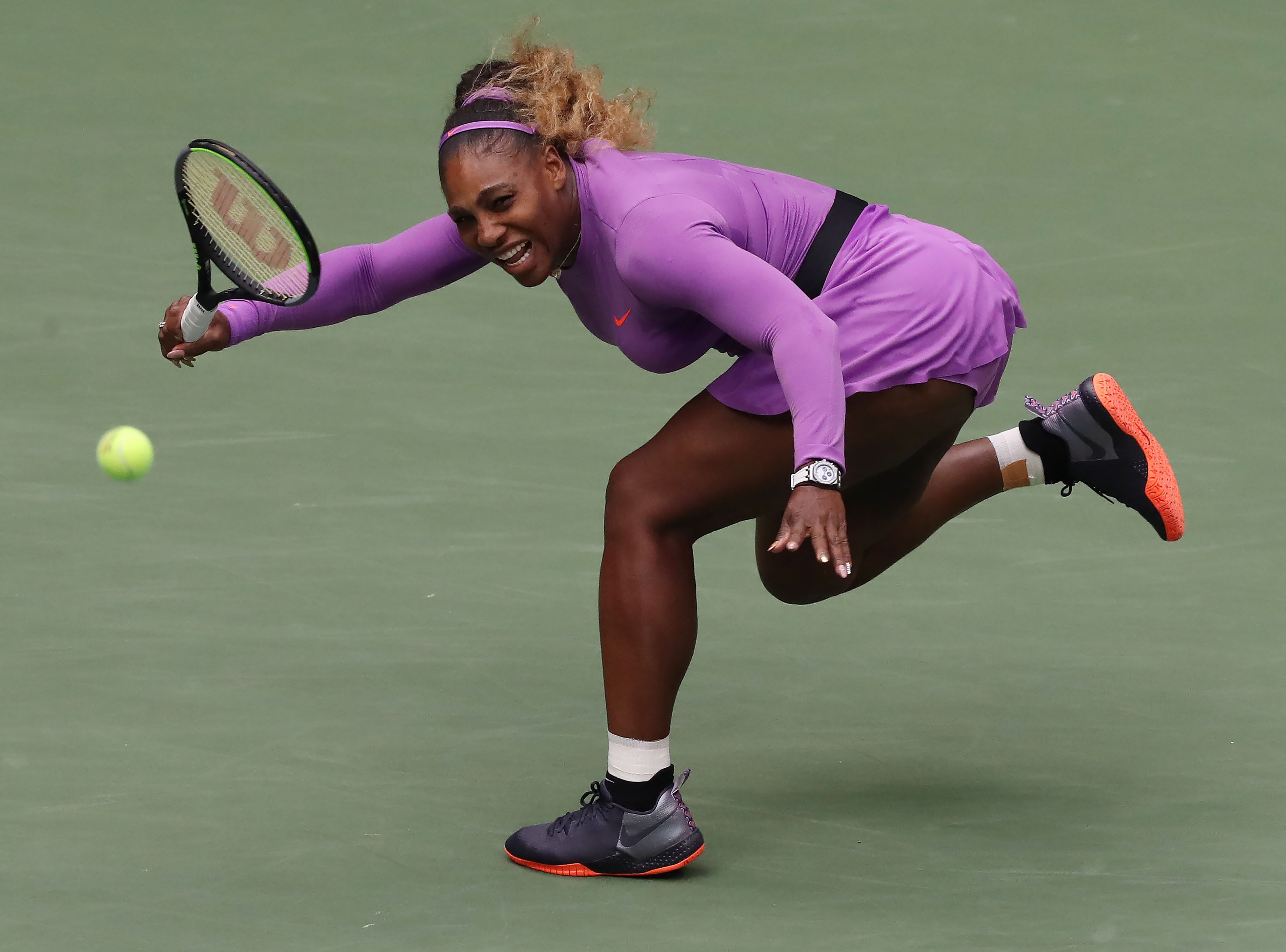 Serena Williams, a női tenisz egyik legnagyobb sztárja az amerikai csapattal játszhat a Fed-kupa döntőjében/Fotó: MTI-EPA/Brian Hirschfeld
