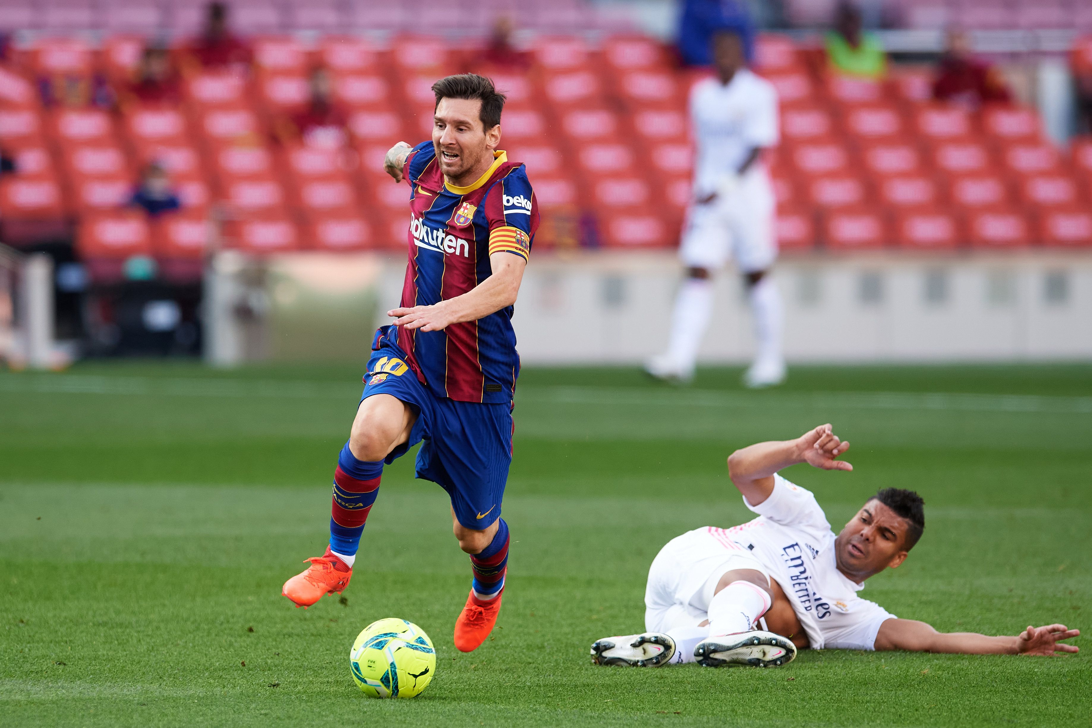 Messi 1070﷯napja nem szerzett gólt a Real elleni rangadókon /Fotó: Getty Images