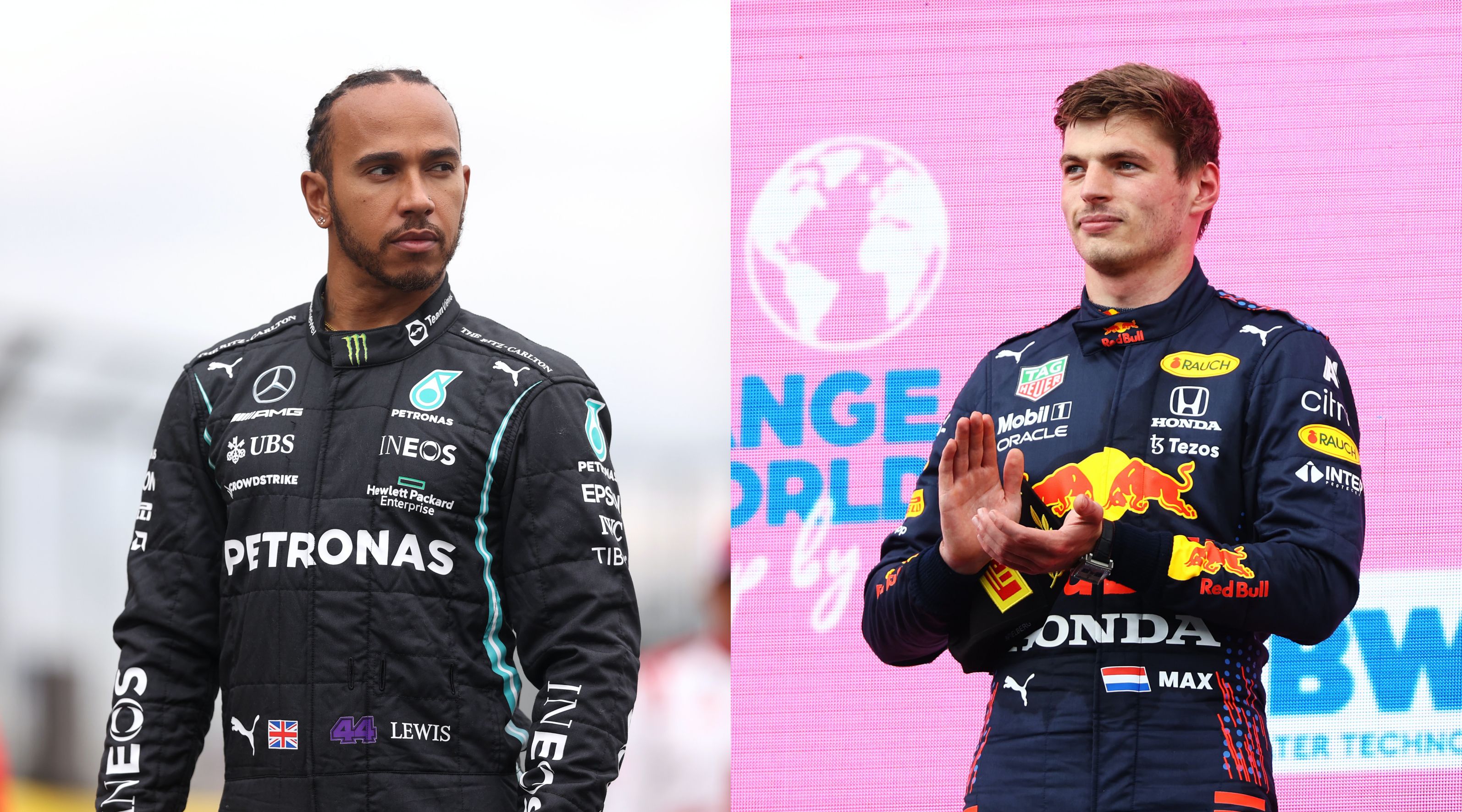 Hamilton és Verstappen rivalizálnak egymással / Fotó: Getty Images
