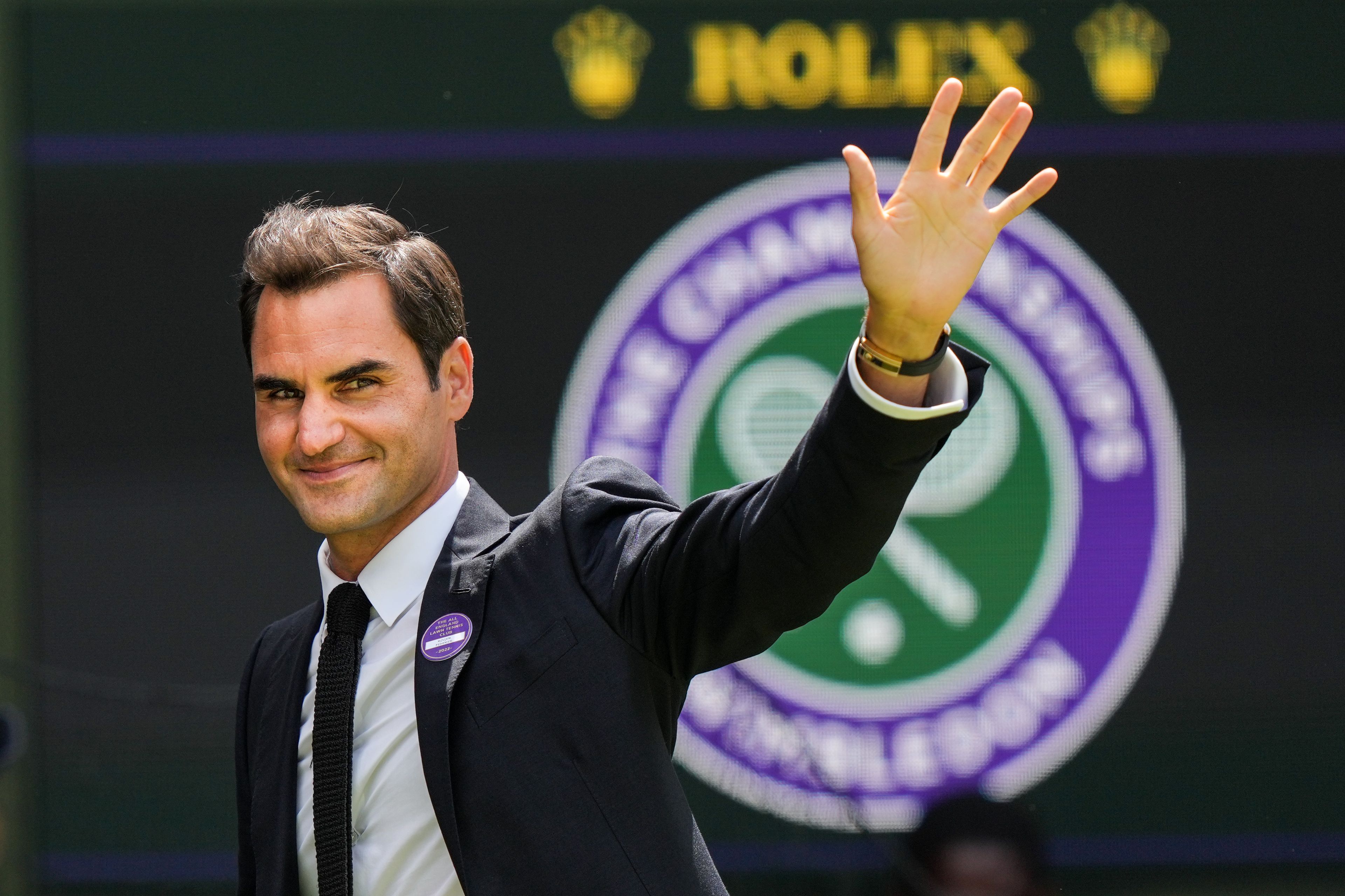 Roger Federer a Laver-kupán játszik utoljára, utána befejezi pályafutását / Fotó: Getty Images