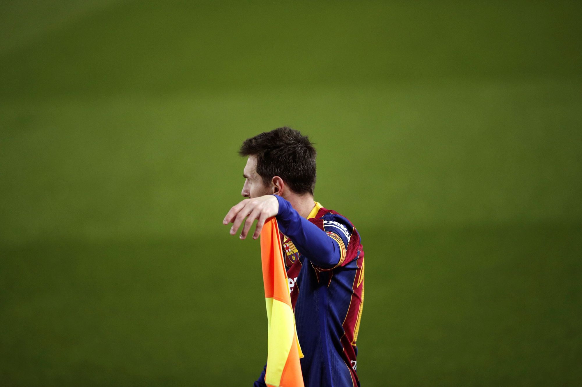 Lionel Messi utolérte minden idők legnagyobb gólvágóját. / Fotó: EPA/Alejandro Garcia