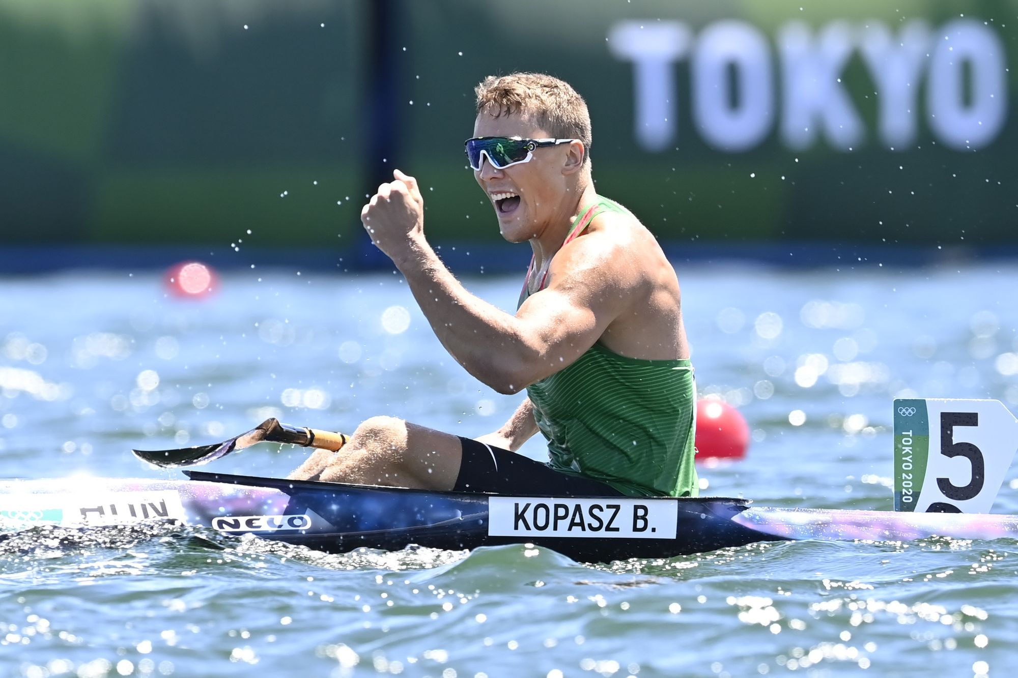 Kopasz Bálint a tokiói olimpiai aranyérem után sem áll le / Fotó: MTI Kovács Tamás