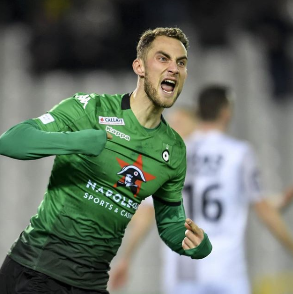 Megszerezte első gólját a Cercle Bruges színeiben a magyar focista /Fotó: Instagram