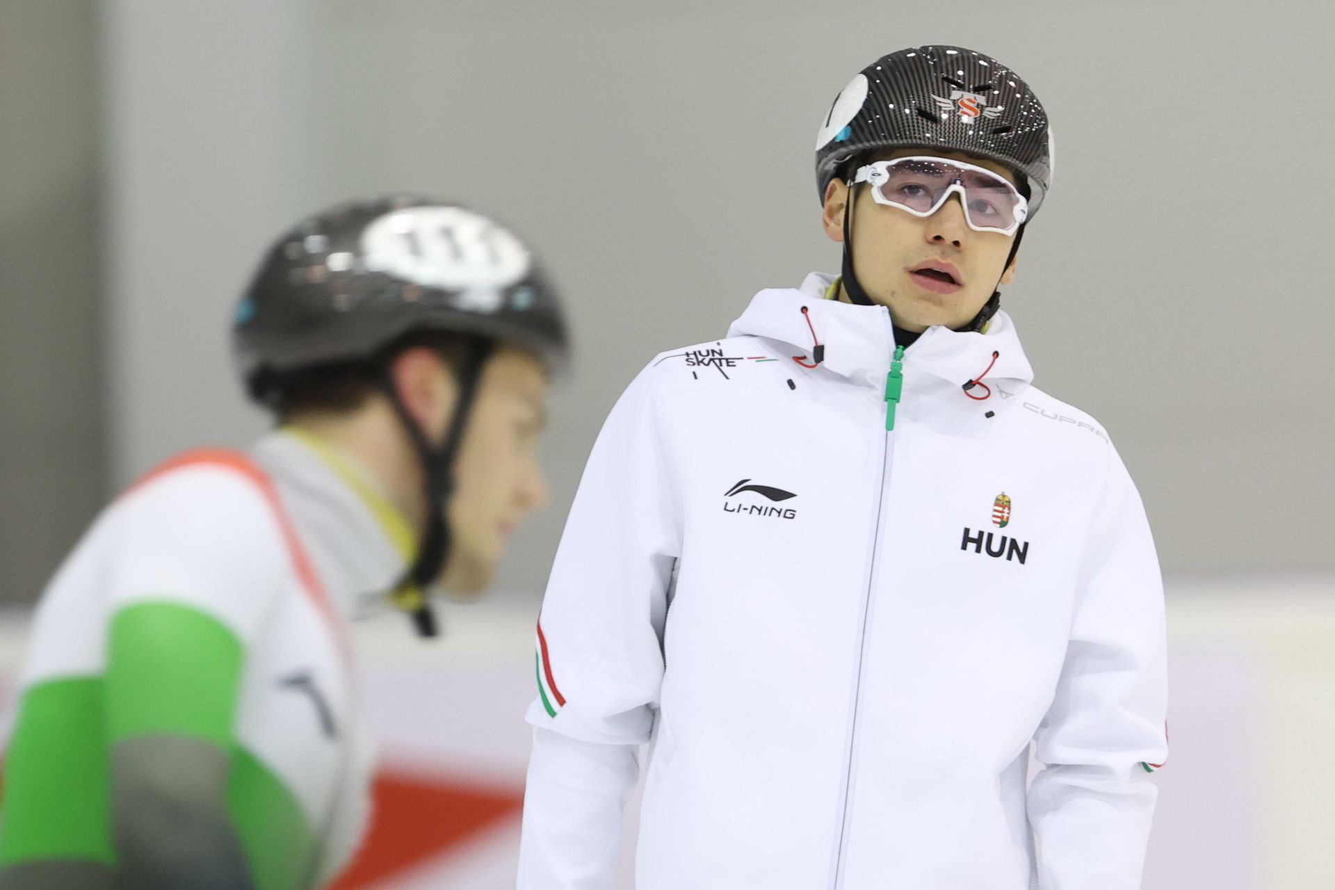 Liu Shaoang nagy reményekkel várta a pekingi téli olimpiát /Fotó: Zsolnai Péter