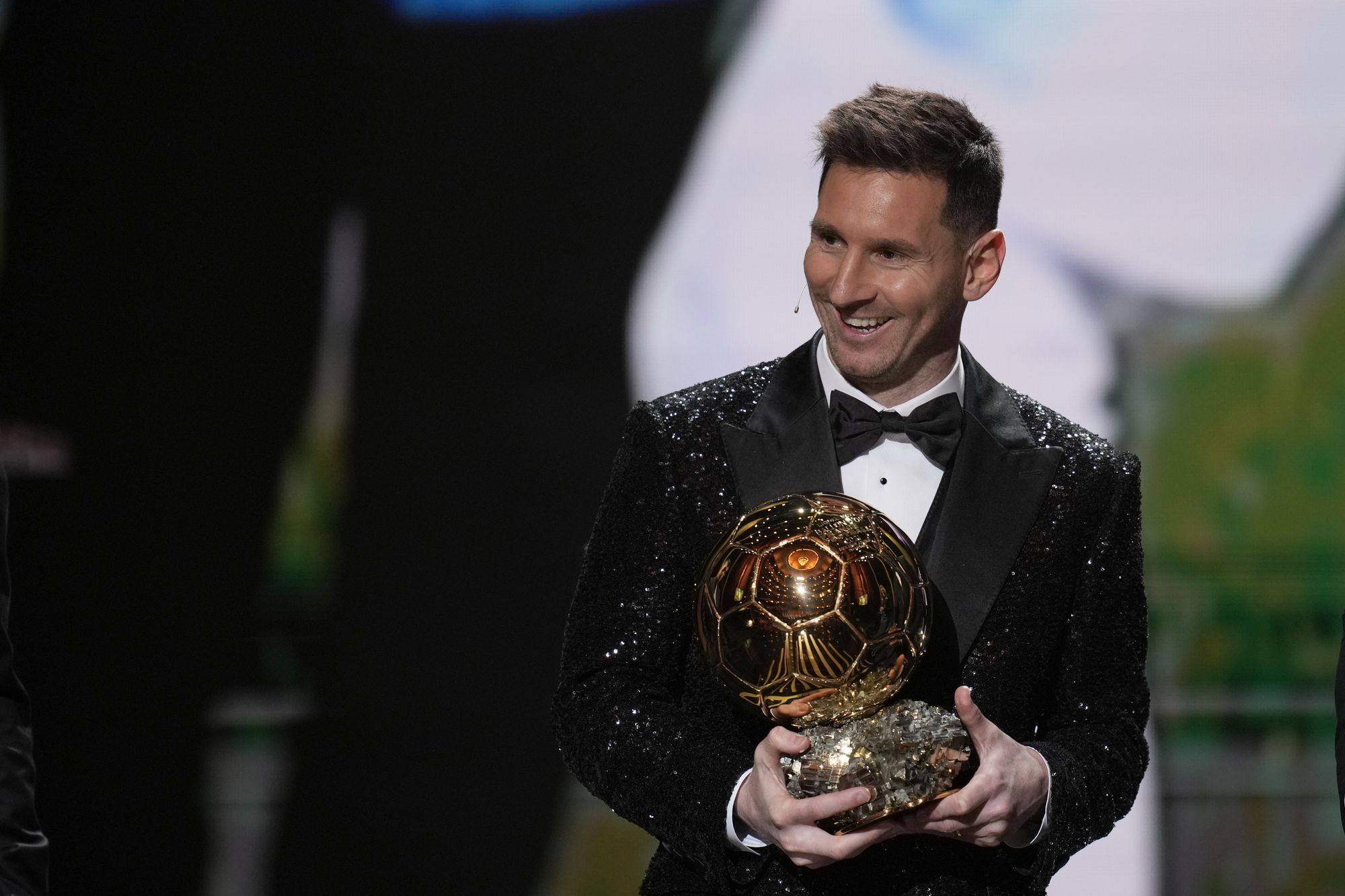 Messi Lewandowskit méltatta köszönőbeszédében /Fotó: Profimédia
