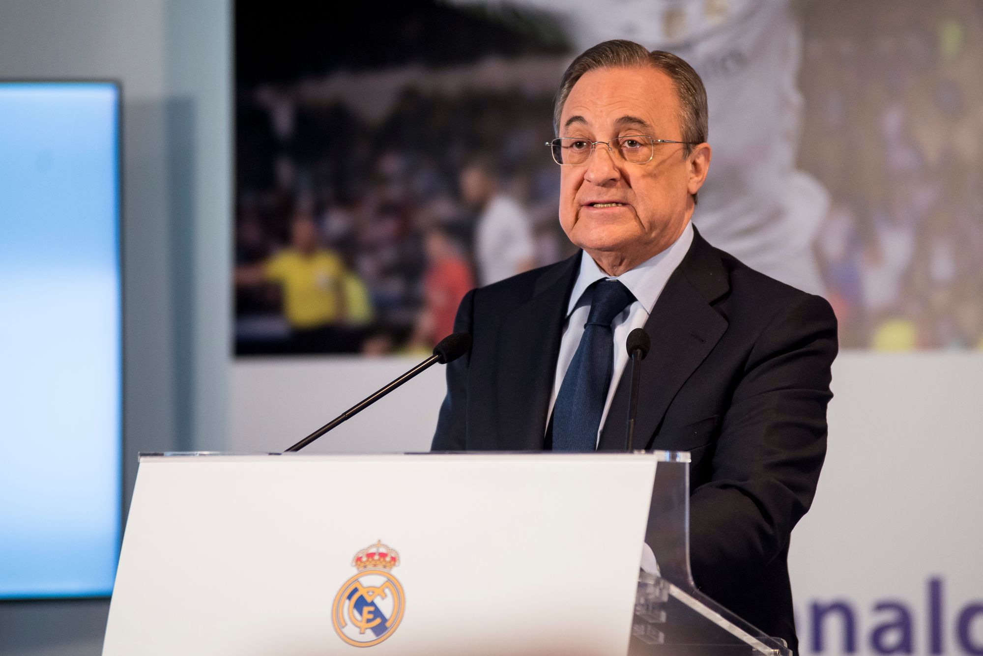 Florentino Pérez a Real Madrid elnöke koronavírusos /Fotó: Northfoto
