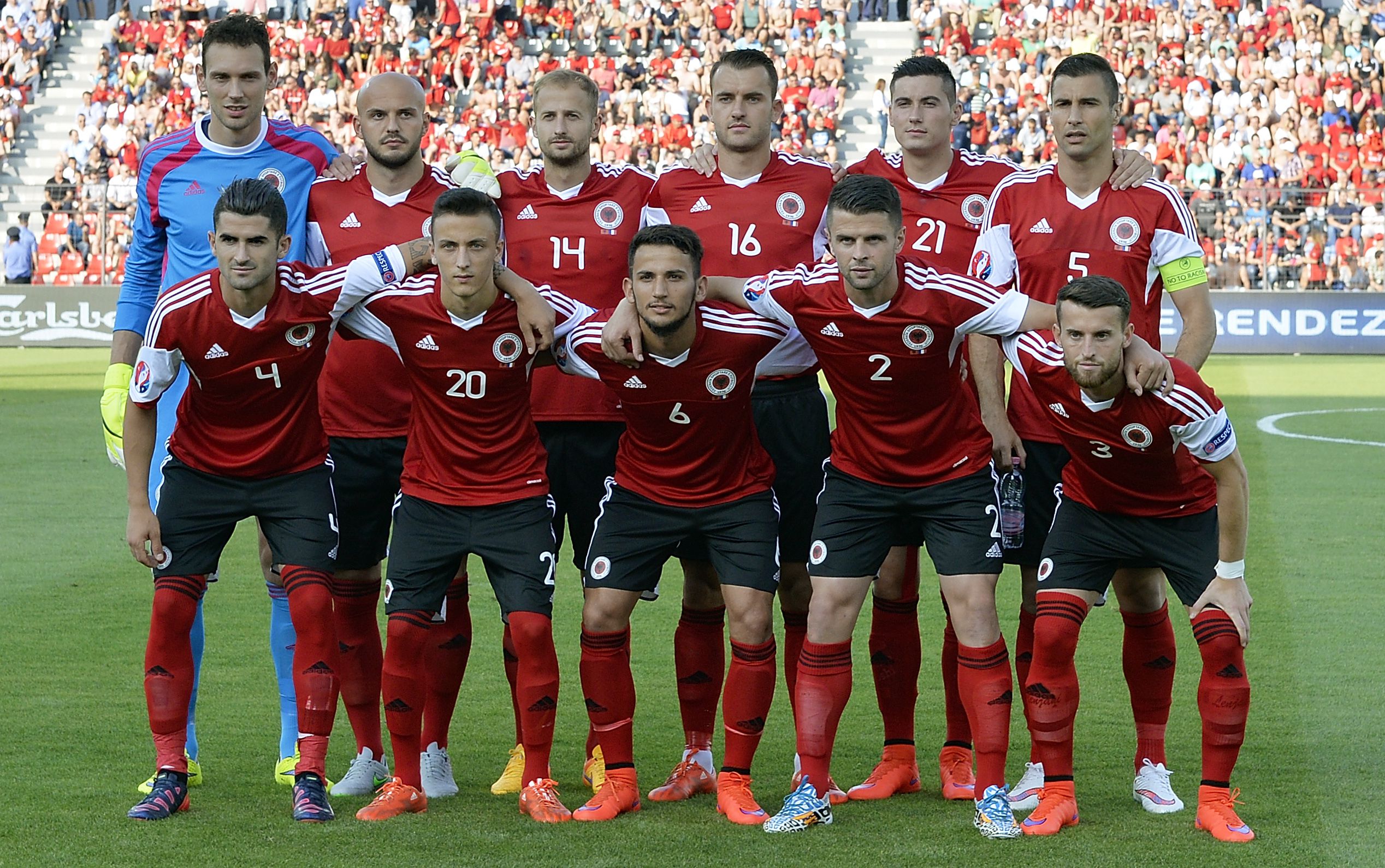 Albánia ellen játszik szombaton a magyar válogatott /Fotó: AFP