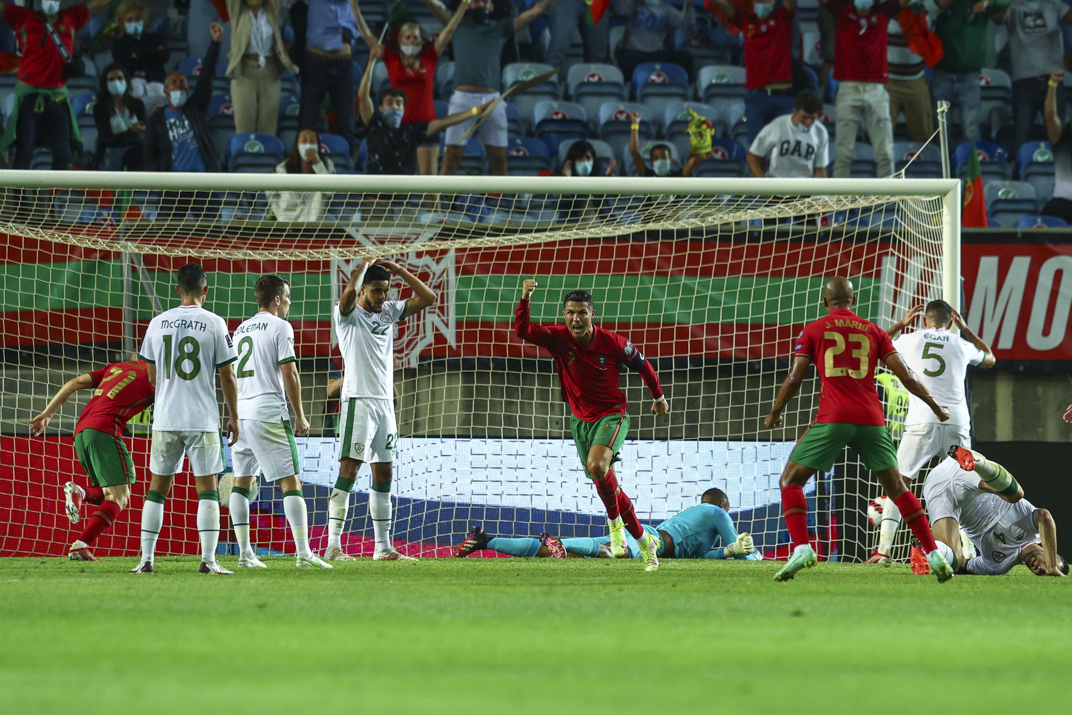 Ronaldo megszerezte 111. válogatott gólját/Fotó: Getty Images