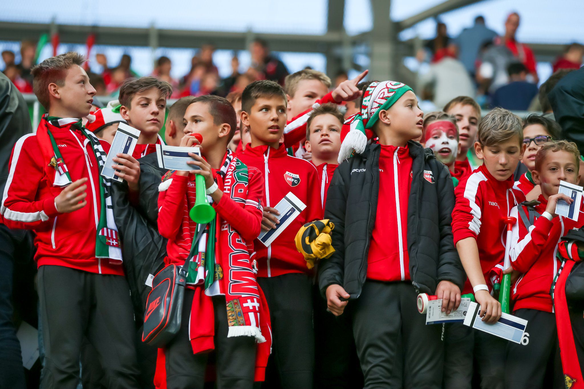 A szombati, angolok elleni meccsen félig is megtelhet a Puskás Aréna gyerekekkel/MLSZ