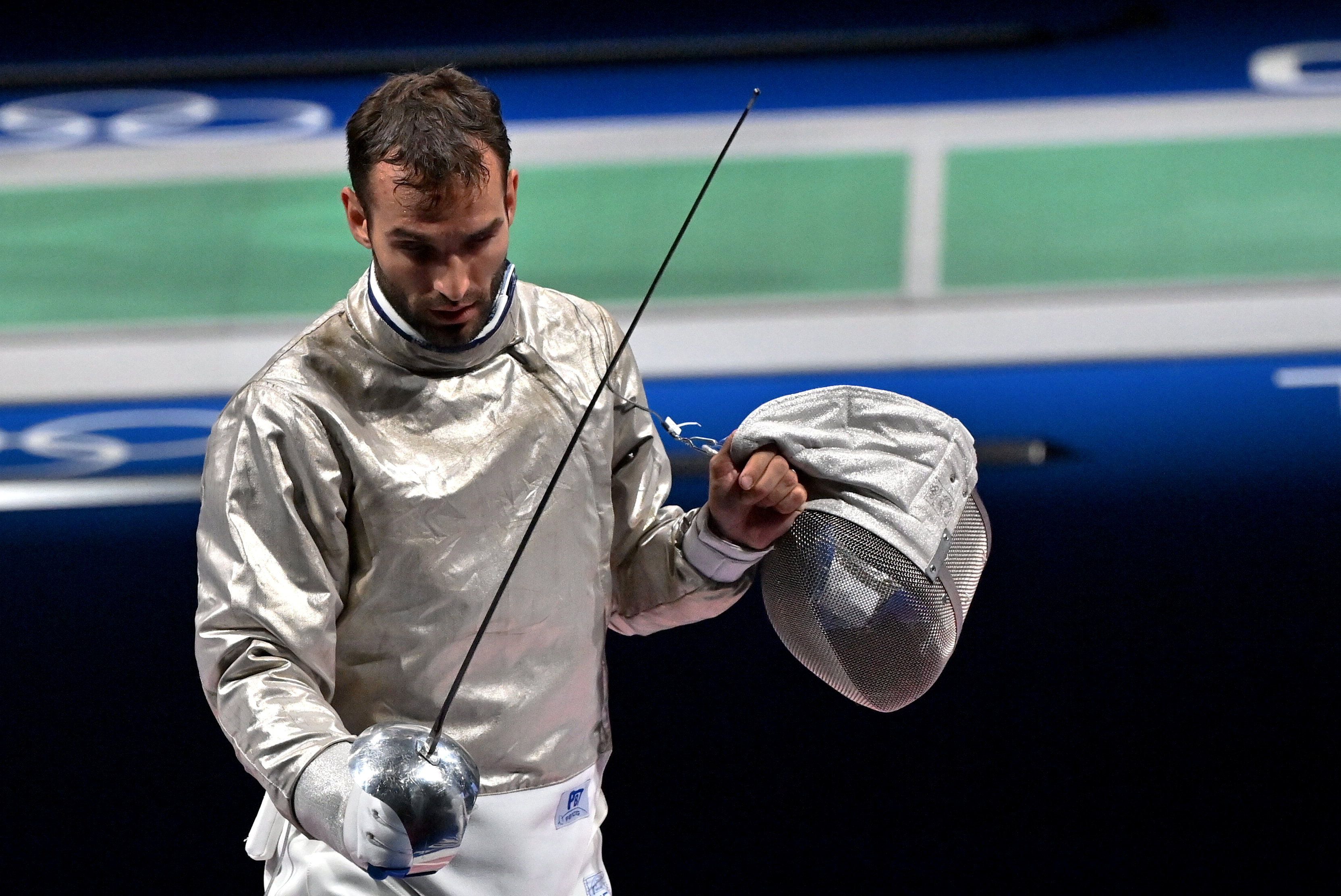 Nem jutott az olimpiai döntőbe a férfi kardcsapat. / Fotó: MTI/Illyés Tibor