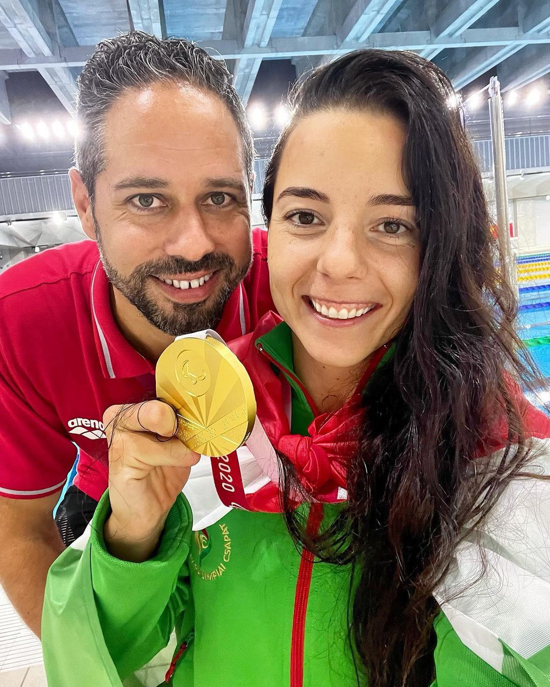 Illés Fanni 100 méter mellúszásban lett paralimpiai bajnok/Fotó: Instagram