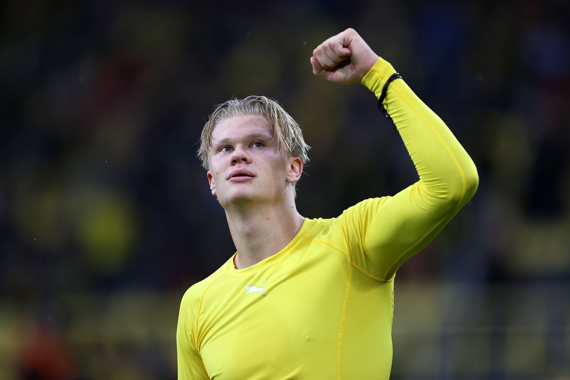 Haaland fizetését megduplázná a Dortmund /Fotó: Getty Images