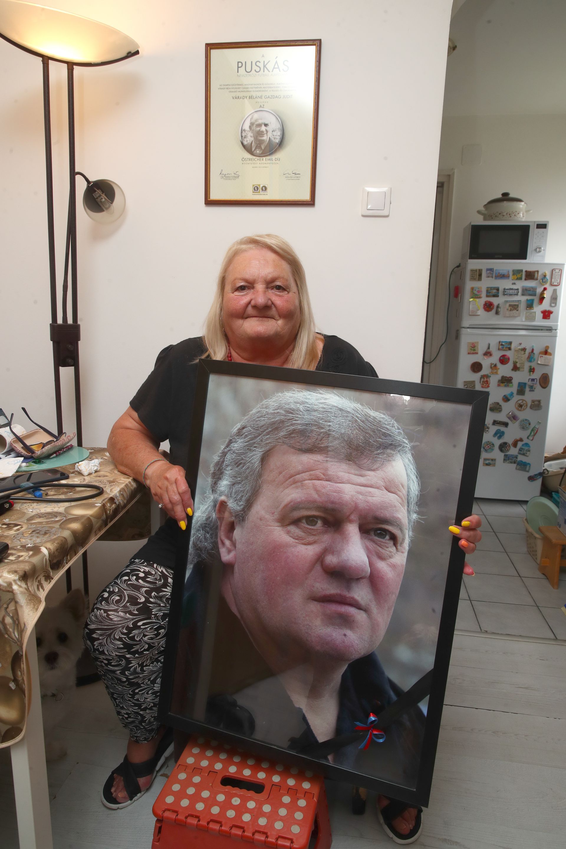 Judit 37 éven át nagy harmóniában élt Várady Bélával, férje hiánya a legfájdalmasabb számára / Fotó: Grnák László
