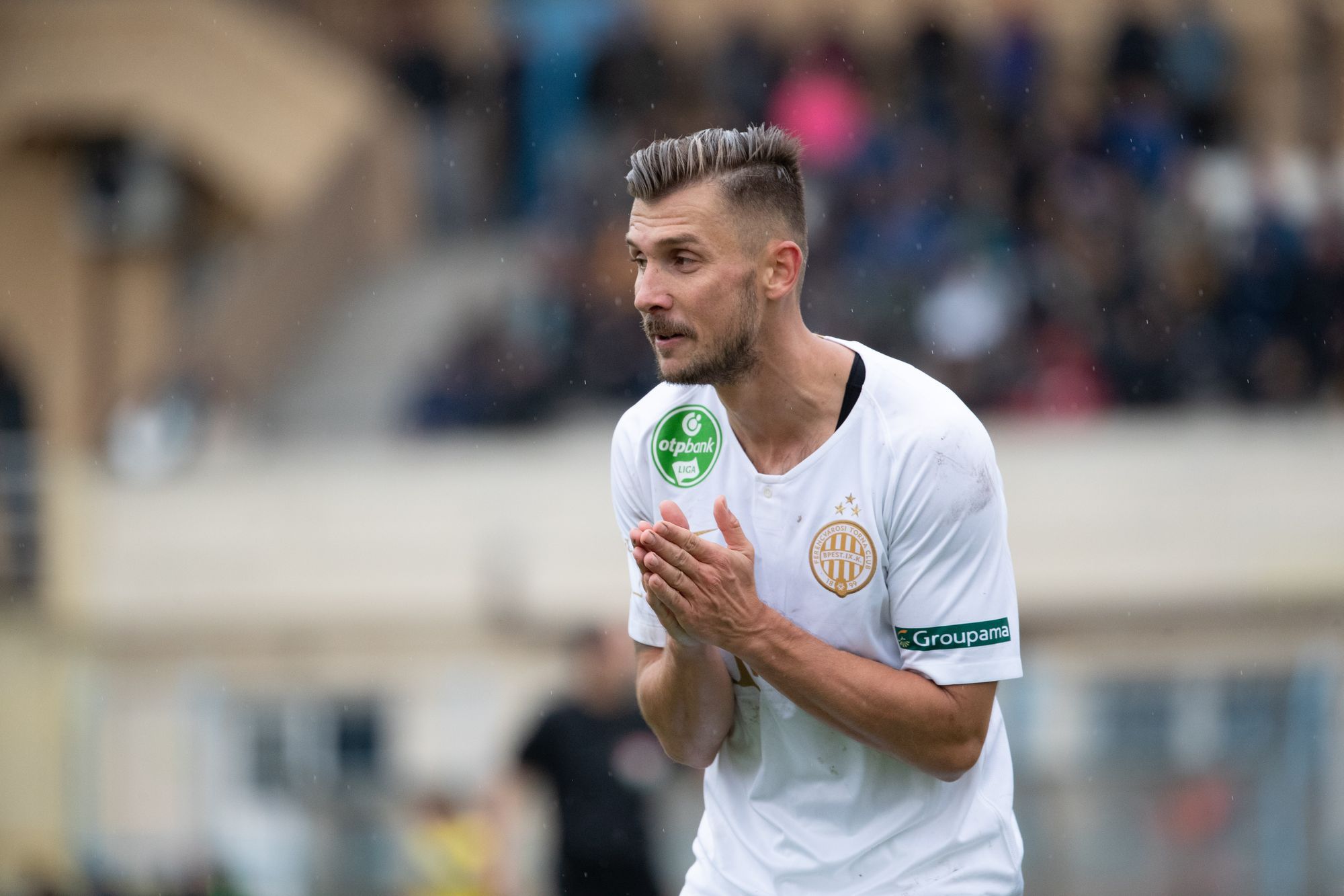 Priskin Tamás ősszel 5 mérkőzésen lépett pályára a Fradiban: 2 NB I-es és 3 Magyar Kupa meccsen /Fotó: Zsolnai Péter