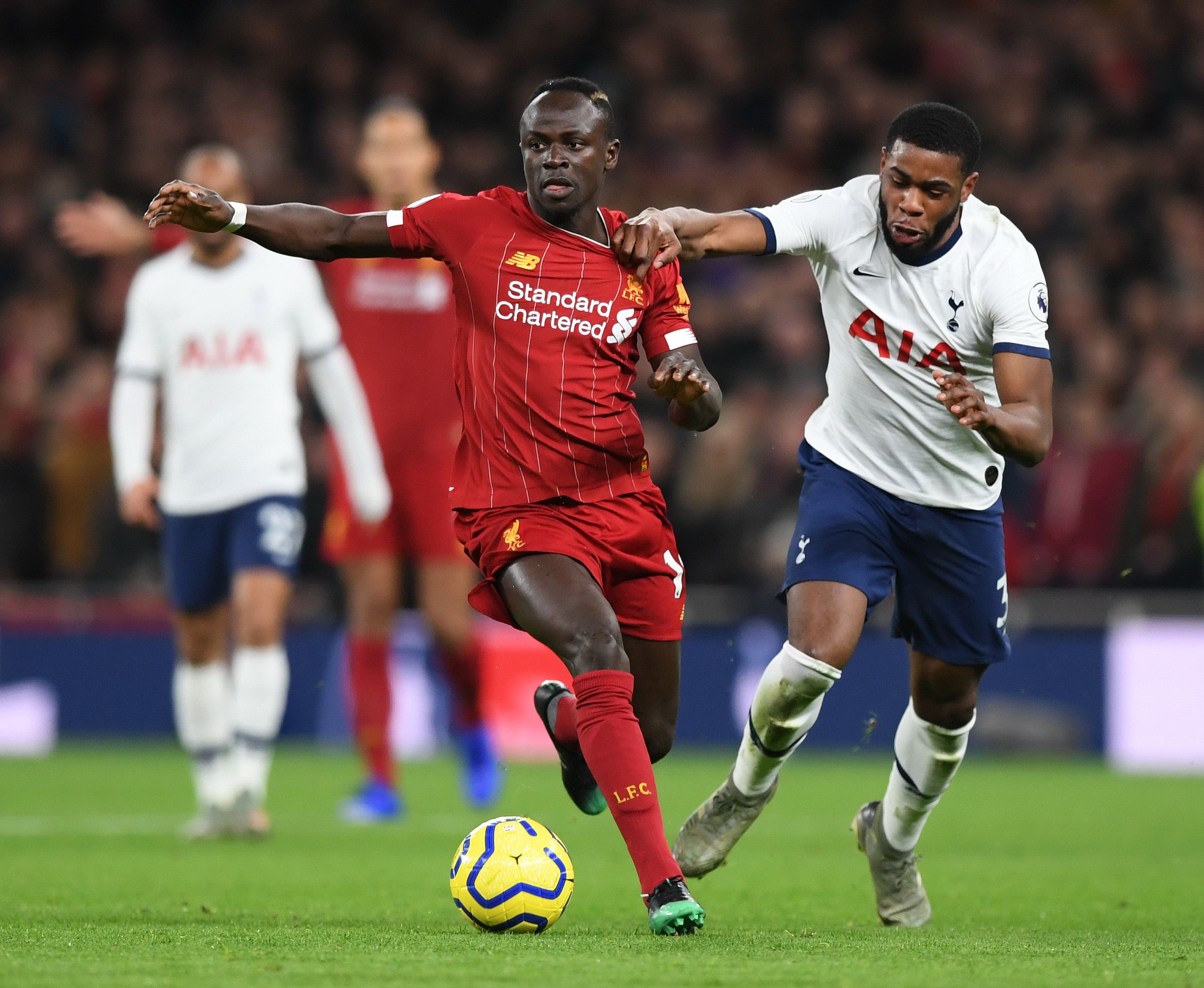 Mané (balra) és a Liverpool legutóbb a Tottenham ellen győzött / Fotó: Getty Images