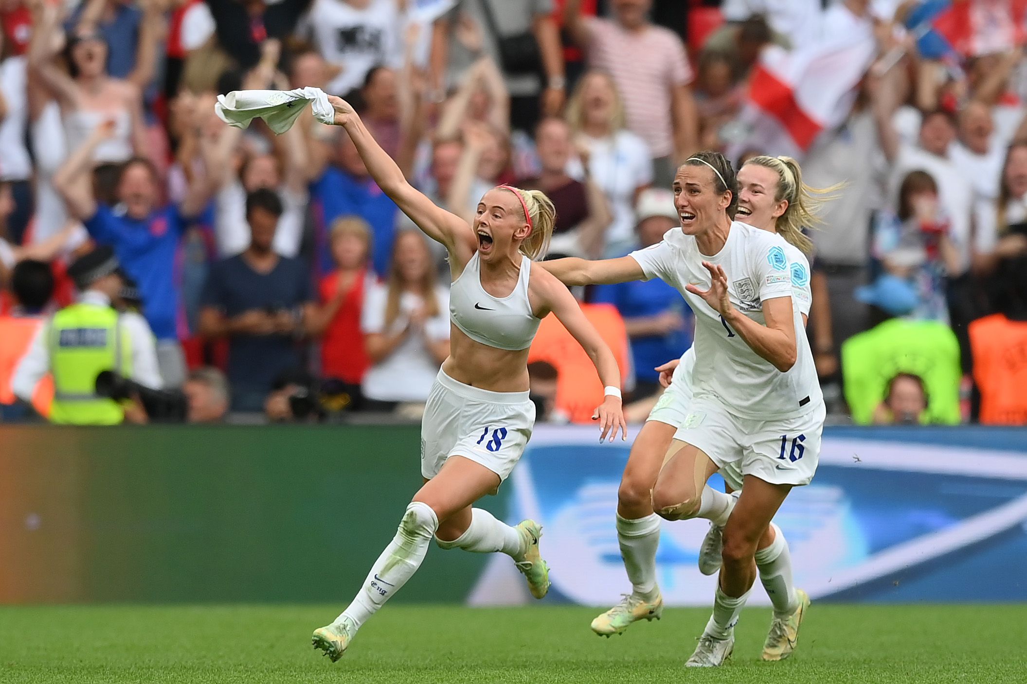 Chloe Kelly az angol foci új hőse /Fotó: GettyImages